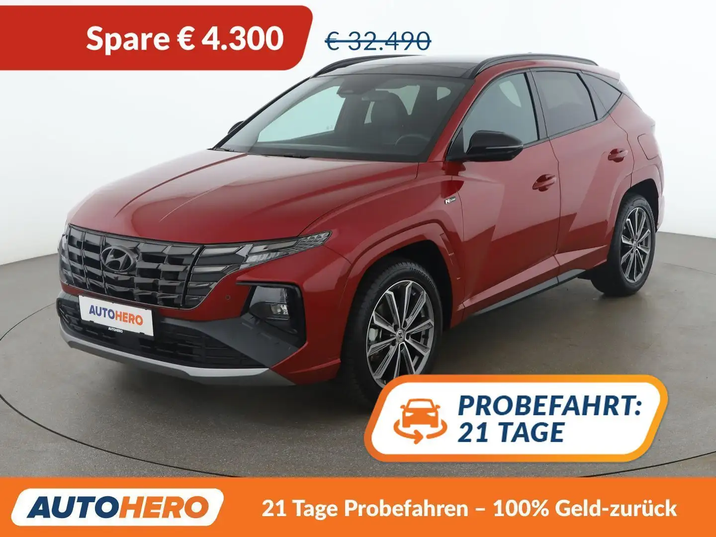 Hyundai TUCSON 1.6 T-GDI Hybrid N Line 2WD Rot - 1