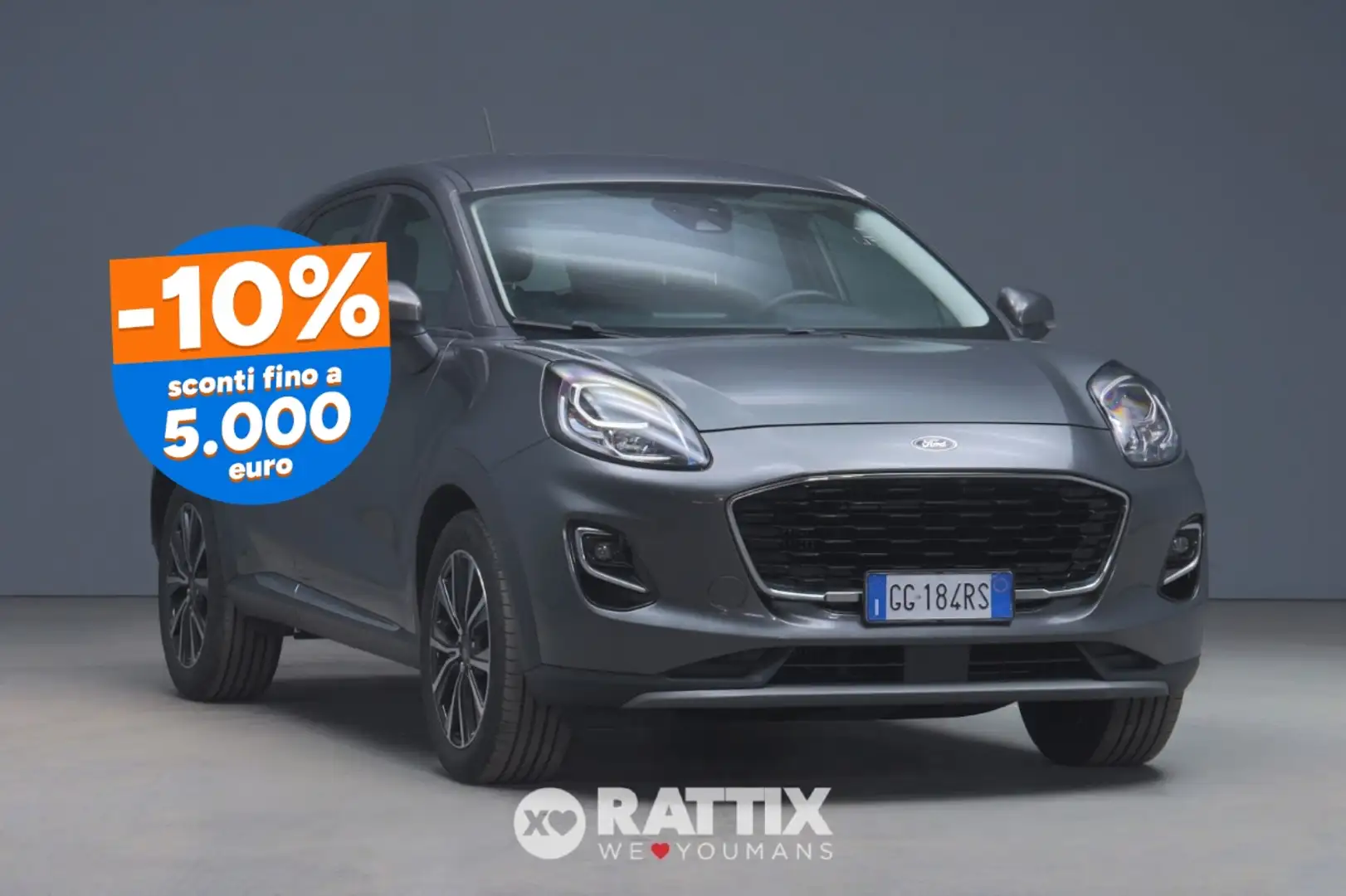 Ford Puma 1.0 Ecoboost Hybrid 125CV Titanium Auto Gris - 1