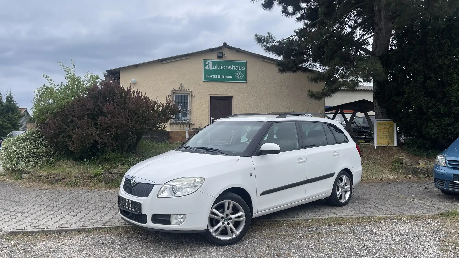 Skoda Fabia Sport Combi 2.Hand, Klima, Tempomat, Bianco - 1