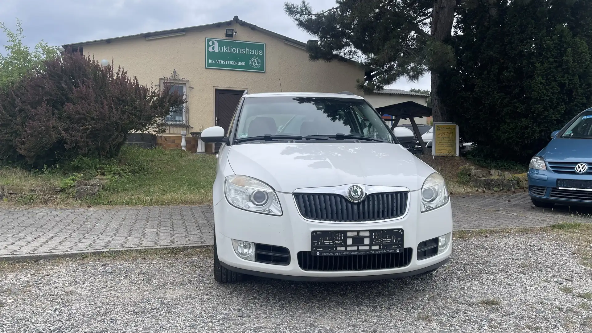 Skoda Fabia Sport Combi 2.Hand, Klima, Tempomat, Bianco - 2