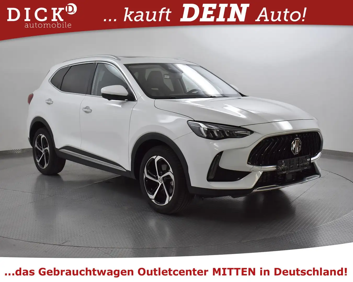 MG HS 1.5T-GDI Luxury FACELIFT+PANO+LED+SHZ+ACC+360 White - 1