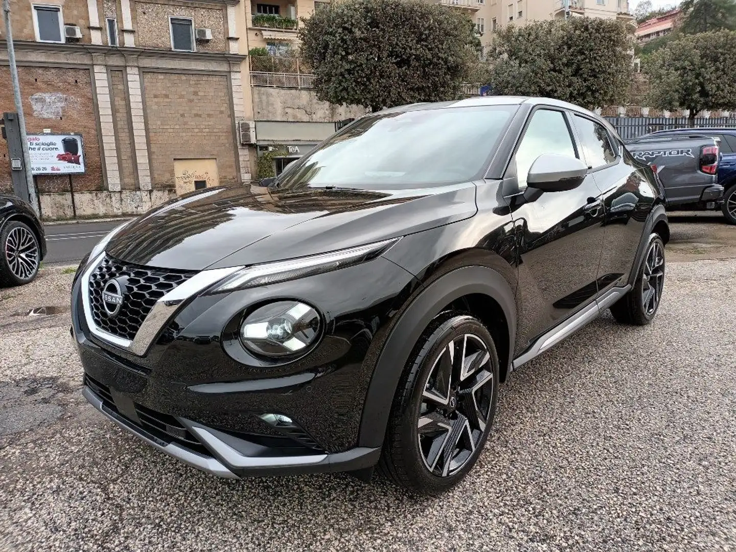 Nissan Juke 1000 DIG-T N-DESIGN 114CV CAM NAVI CARPLAY LED"19 Zwart - 2