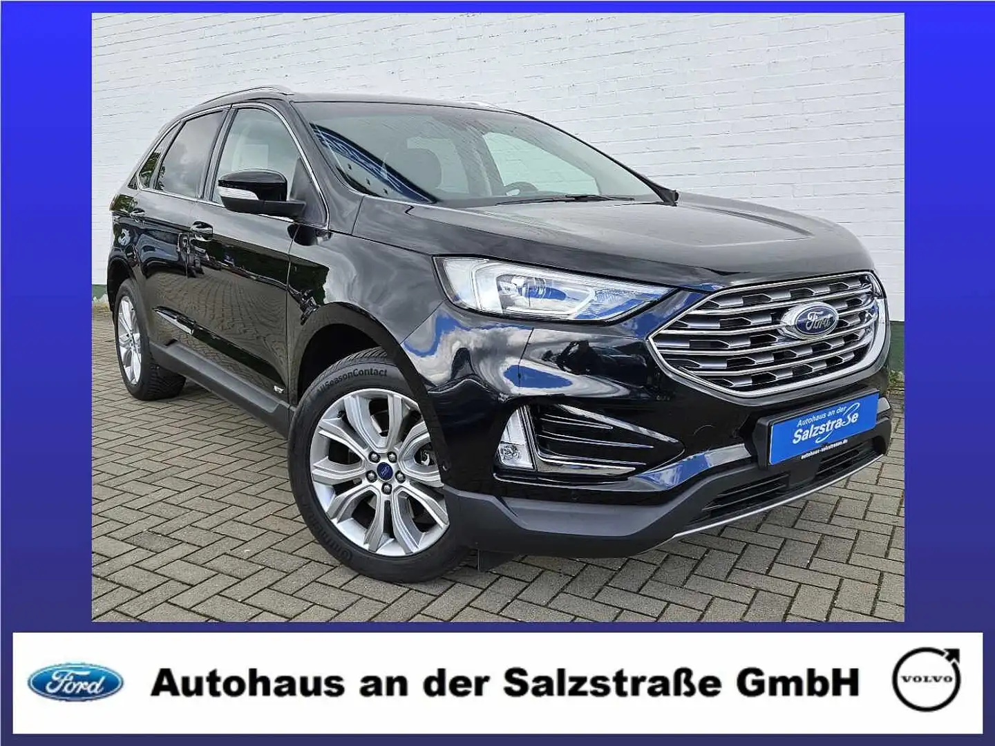 Ford Edge 2.0 Bi-Turbo 4x4 Aut. Titanium*LED*AHK*ACC* Schwarz - 1