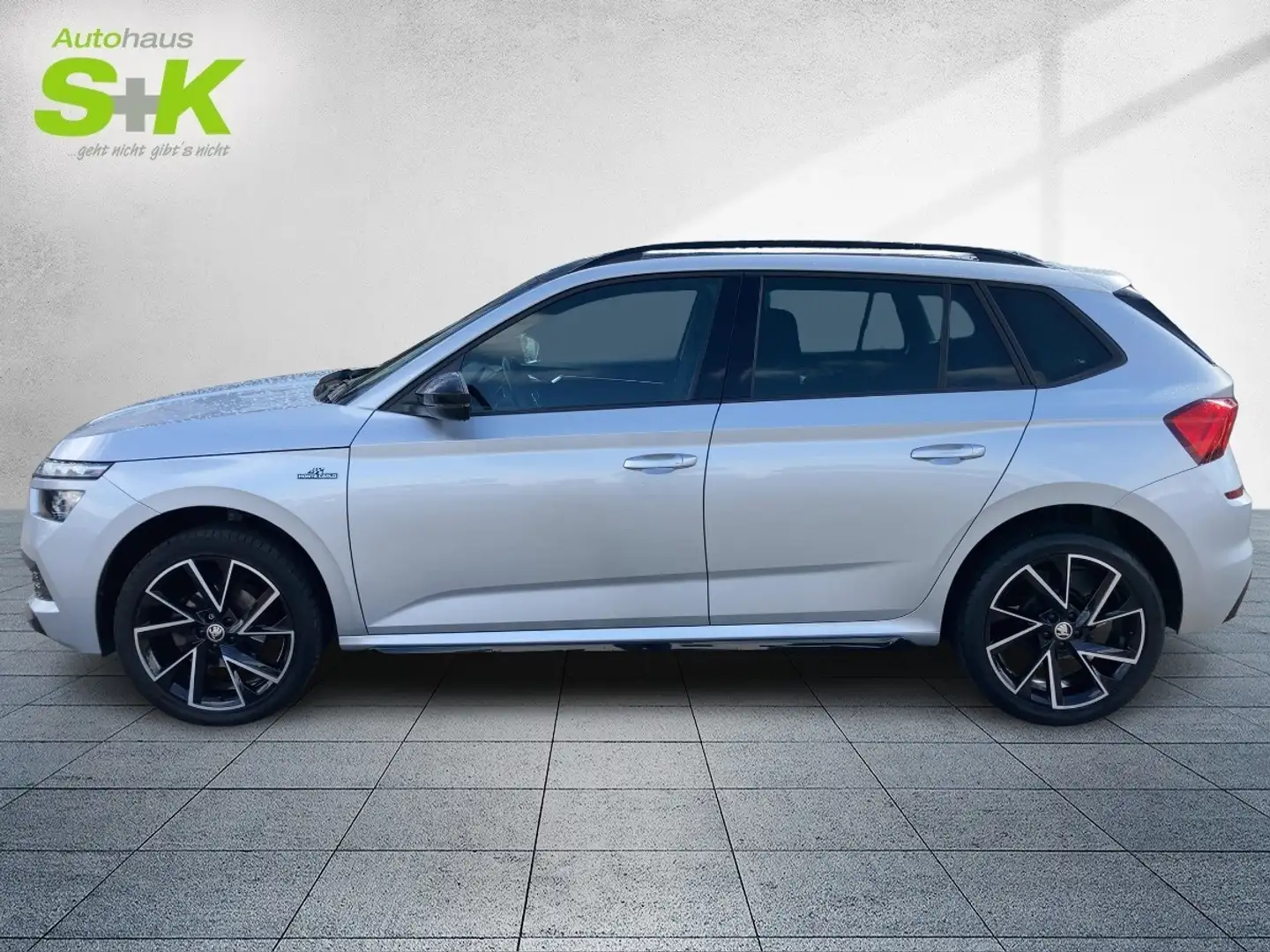 Skoda Kamiq 1.5 TSI Monte Carlo DSG*8-fach bereift*SHZ* Silber - 2