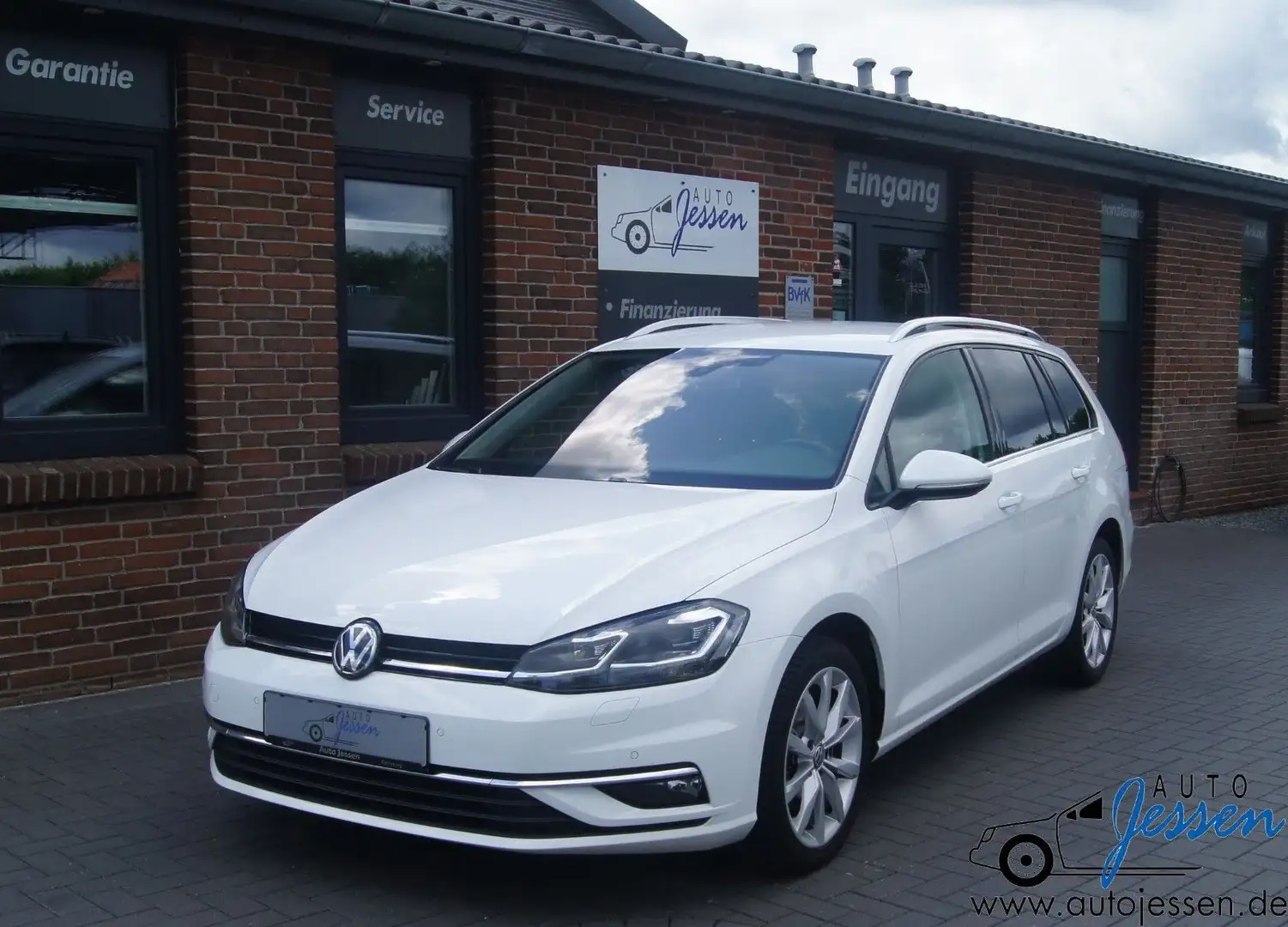 Volkswagen Golf VII Variant 2.0tdi DSG Highline LED/Navi Weiß - 1