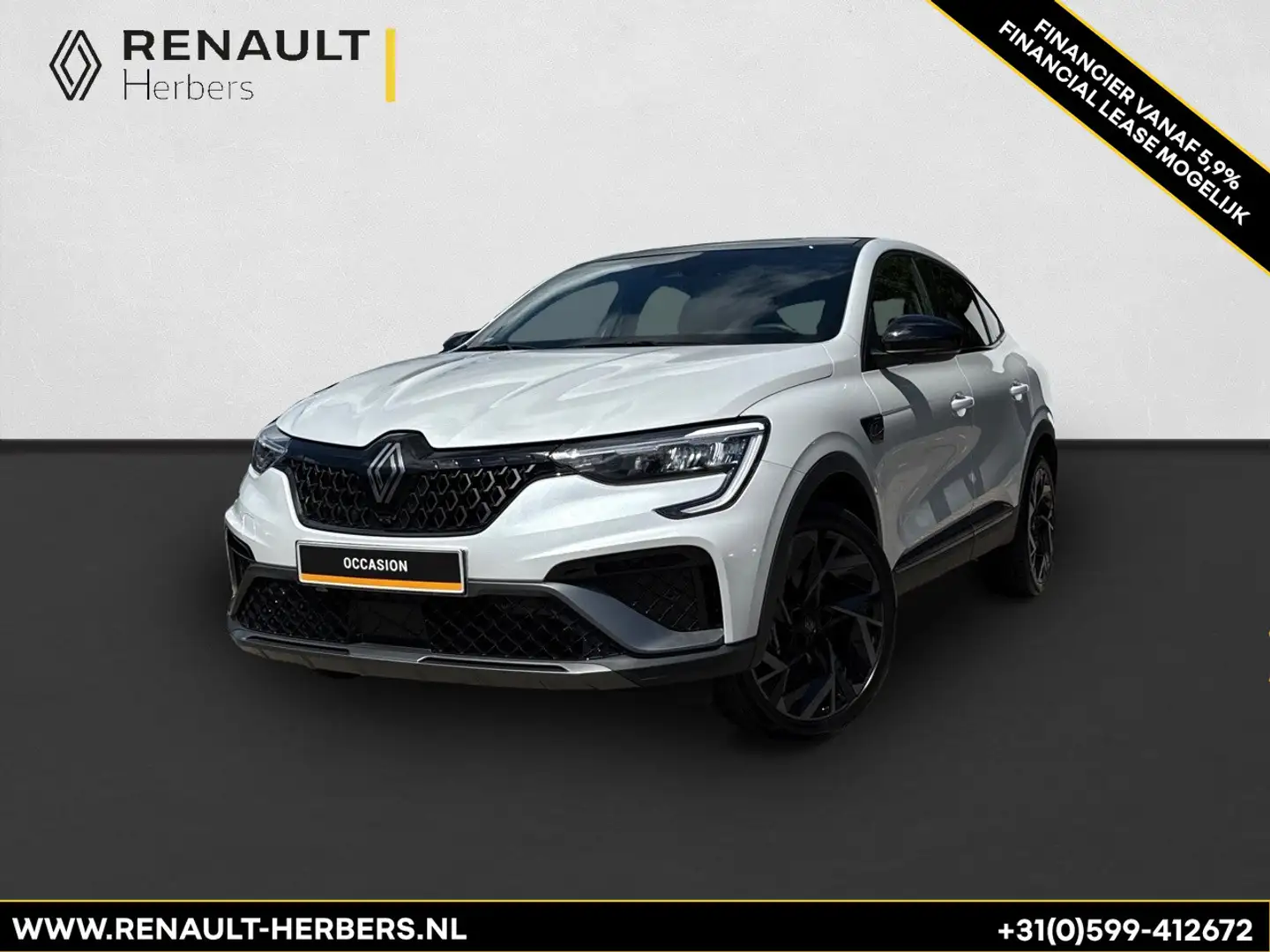 Renault Arkana 1.6 E-Tech full hybrid 145 esprit Alpine CAMERA / Wit - 1