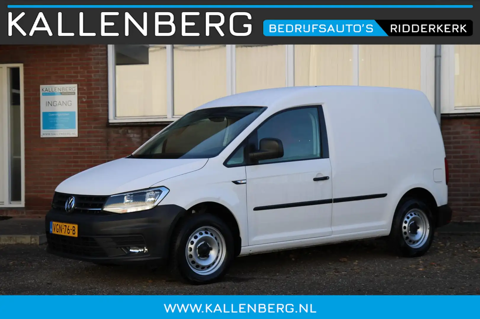 Volkswagen Caddy 2.0 TDI L1H1 Comfortline / Trekhaak / App connect Wit - 1