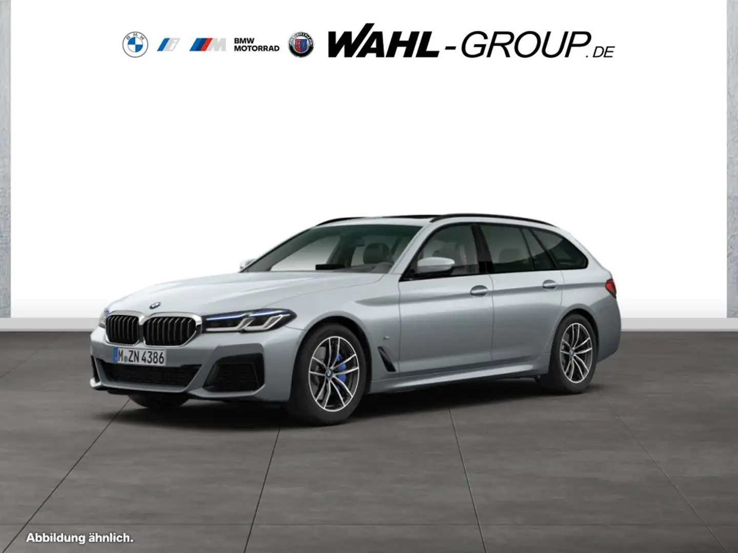 BMW 530 d xDrive TOURING M SPORT LASER AHK PANO HUD ALARM Blau - 1