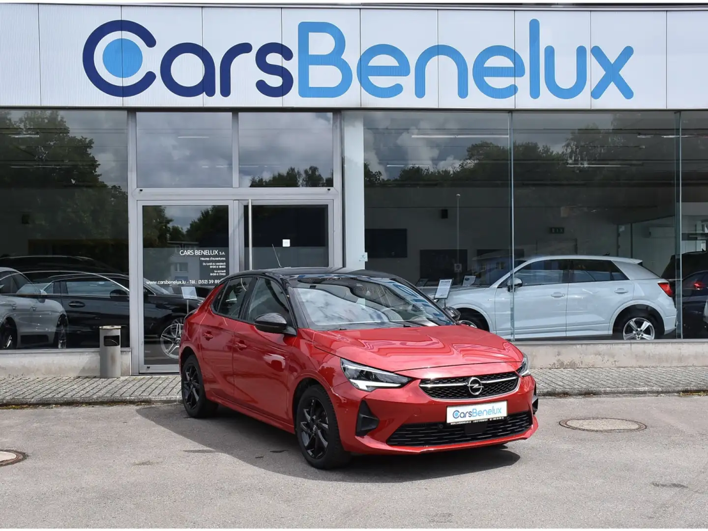 Opel Corsa 1.2 GS CLIMA REGUL CAMERA PDC LANE SIDE 1° MAIN Rouge - 1