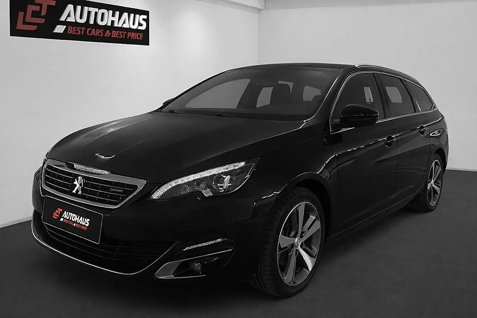 Peugeot 308 SW 1,6 GT Line | SEHR GEPFLEGTER ZUSTAND | Schwarz - 1