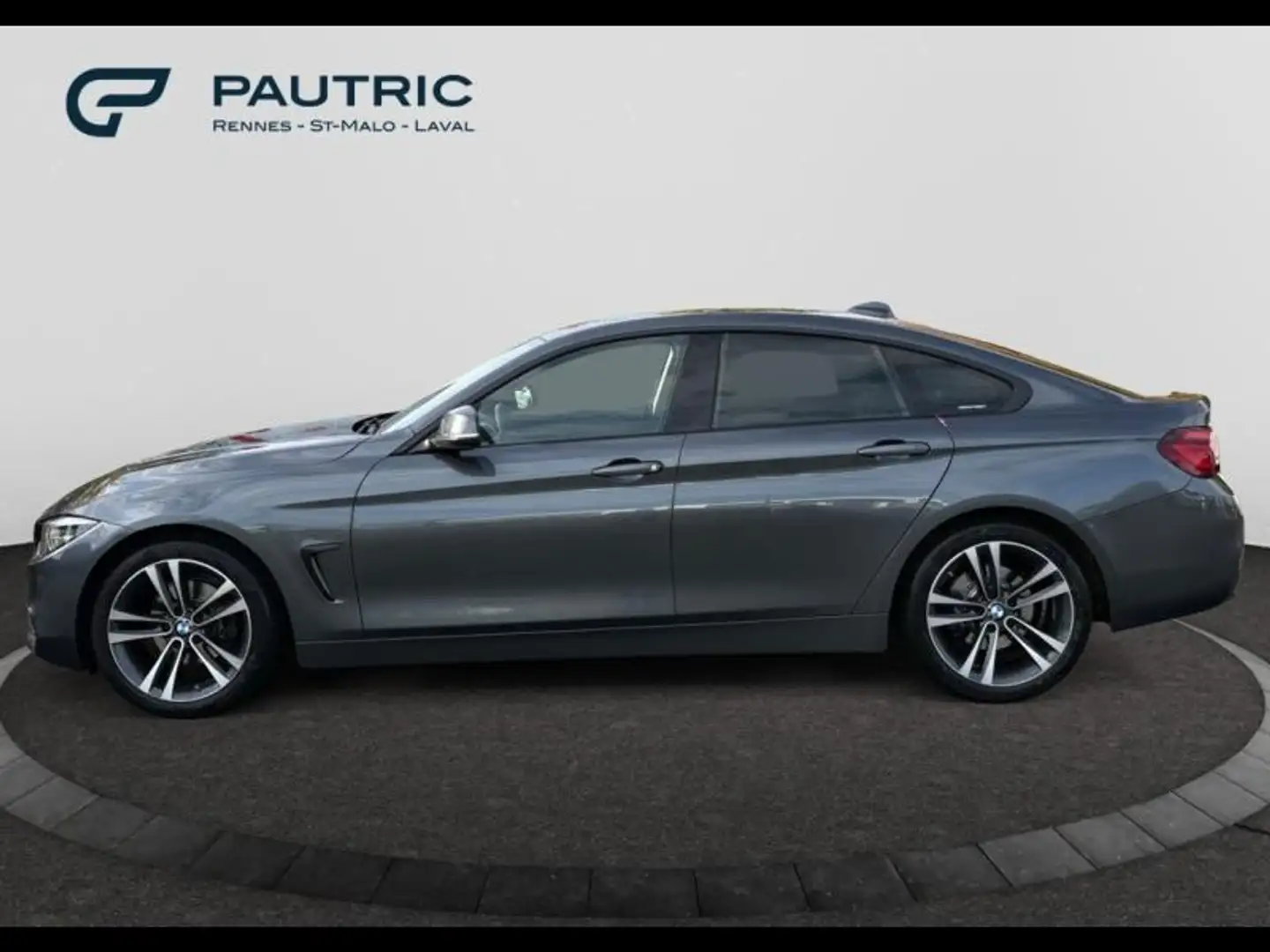 BMW 418 418dA 150ch Sport 119g Gris - 2