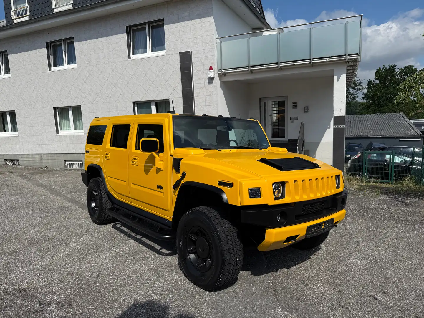 HUMMER H2 Sárga - 1