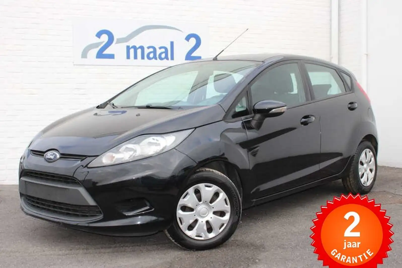 Ford Fiesta Fiesta 1.3i Airco/5Deurs incl 2 JAAR garantie! Zwart - 1