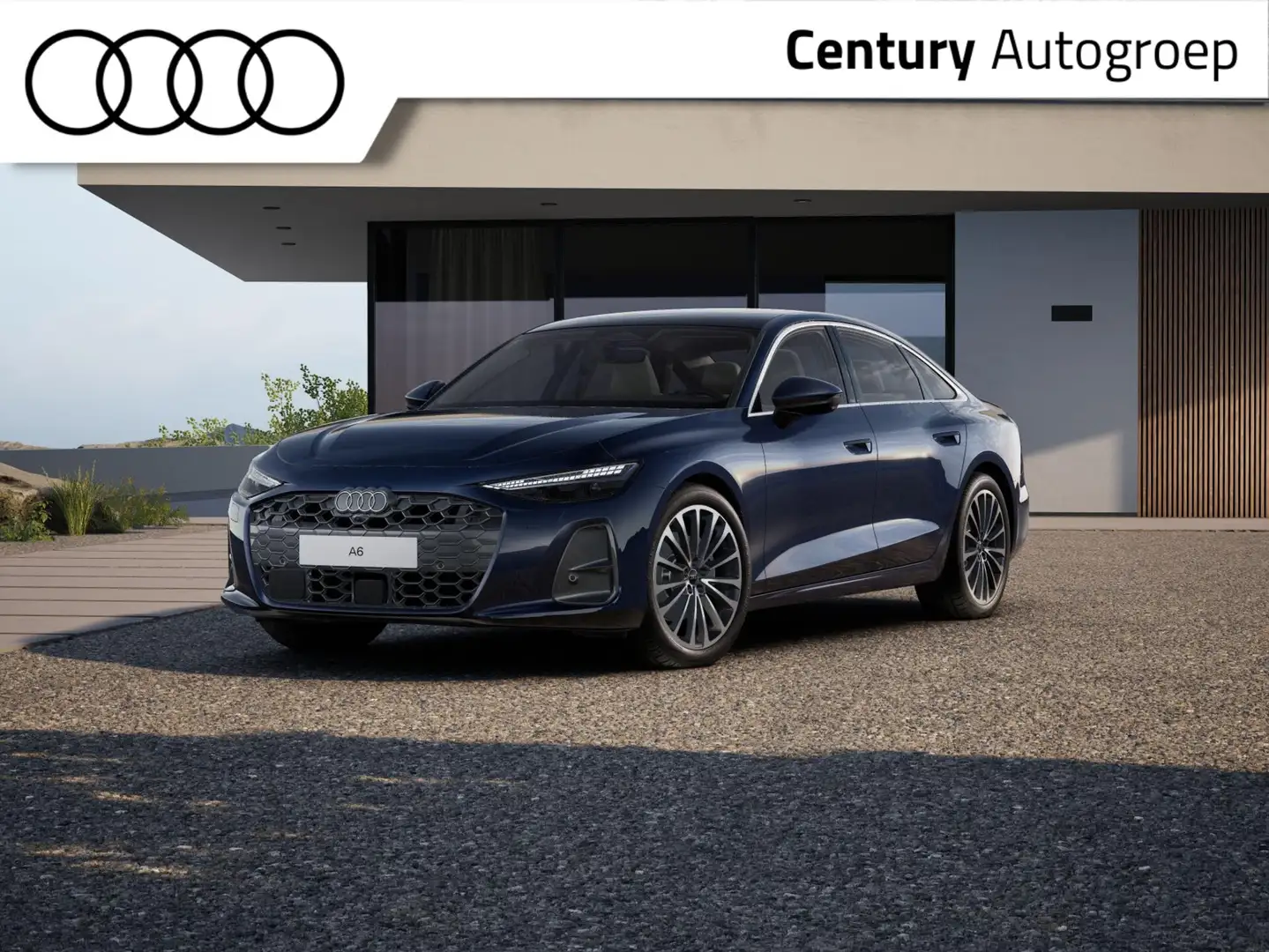 Audi A6 Limousine Advanced edition 40 TFSI 150 kW / 204 PK Blauw - 1