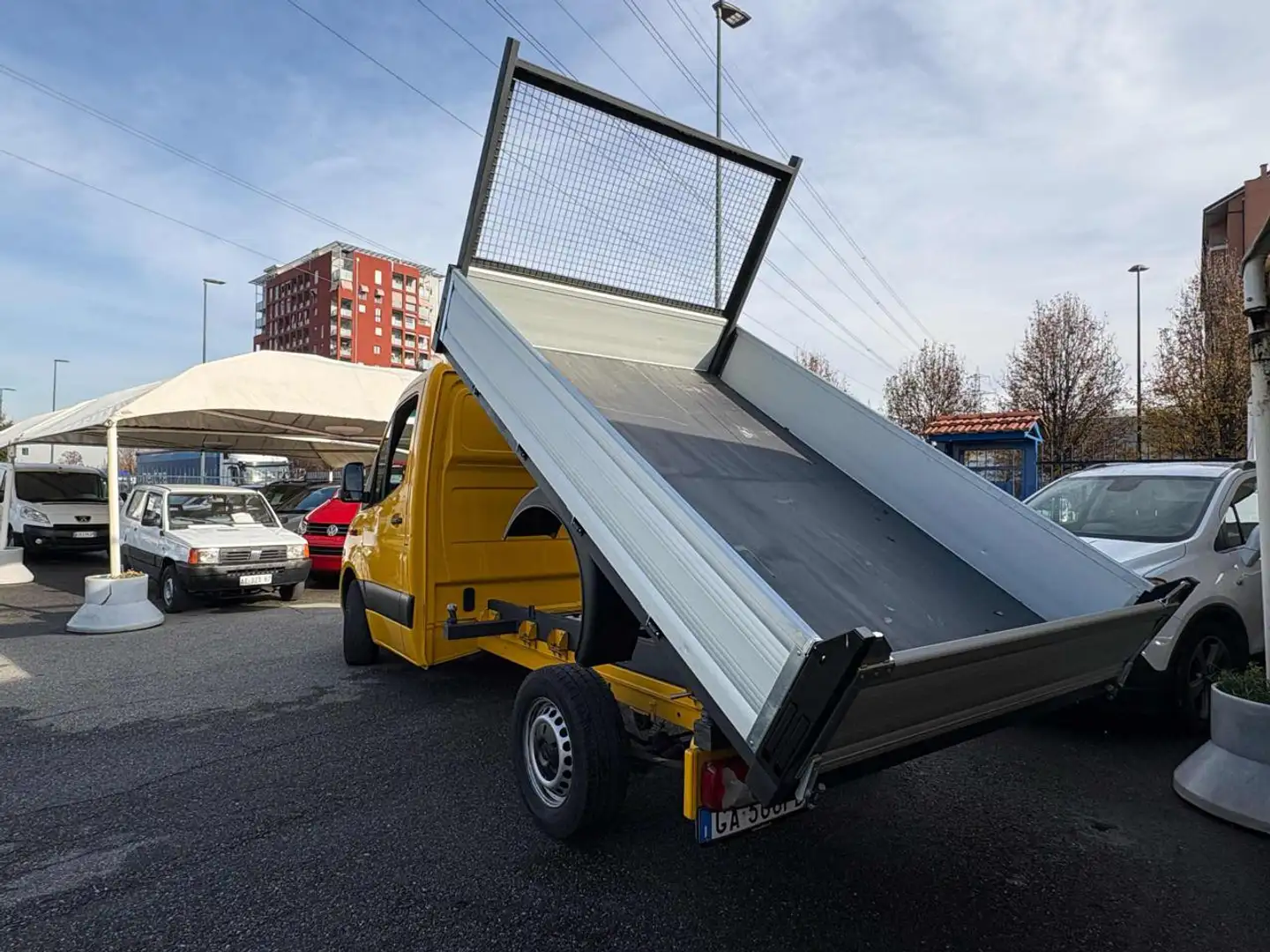 Mercedes-Benz Sprinter 314 CDI RWD cassone ribaltabile trilaterale Giallo - 2