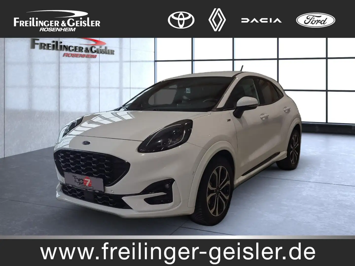 Ford Puma ST-Line Sportpaket Bluetooth Navi LED Klima Weiß - 1