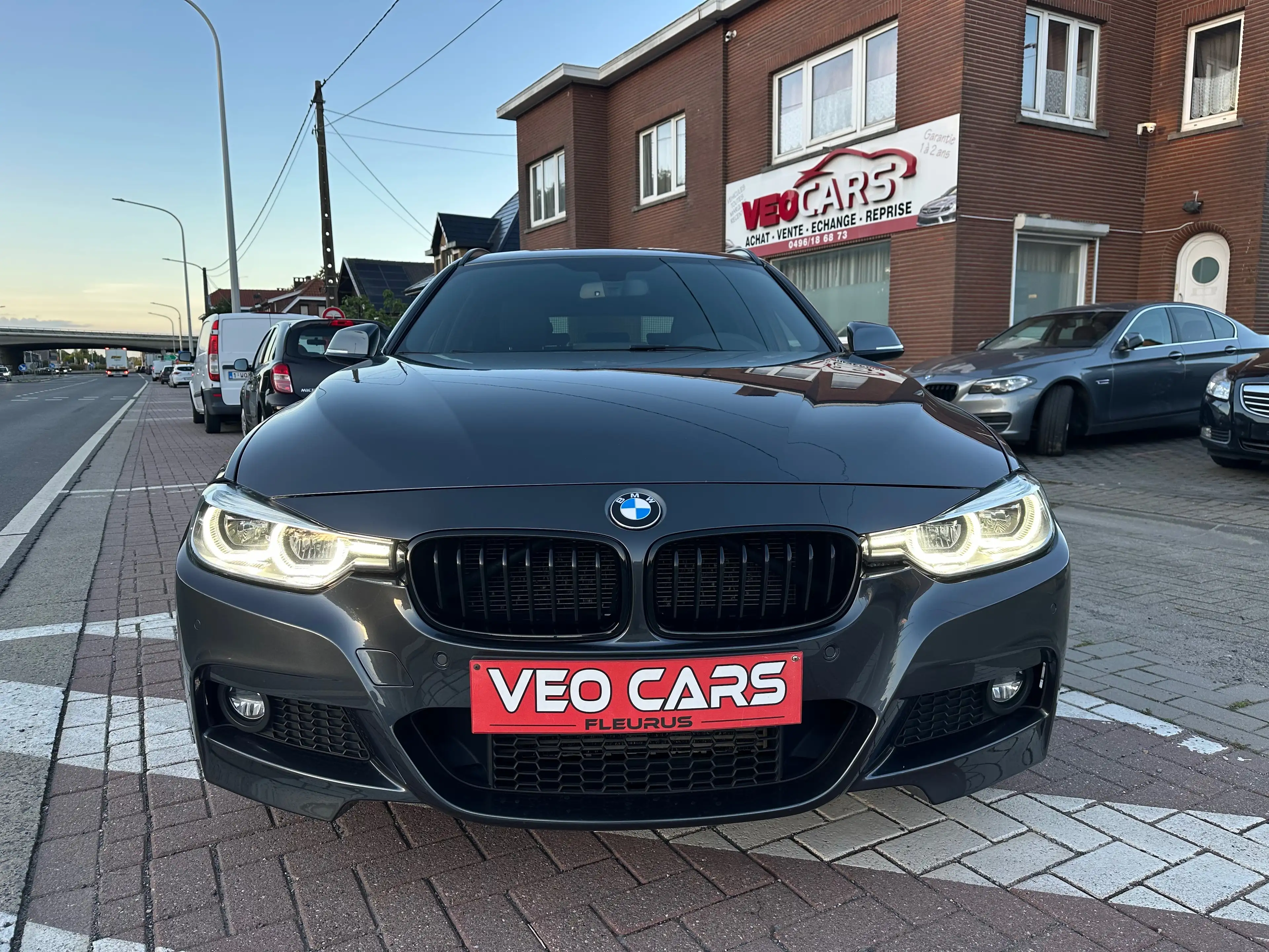 BMW 318 dA Pack M / GPS Cuir CarPlay LED Capteurs — photo 5