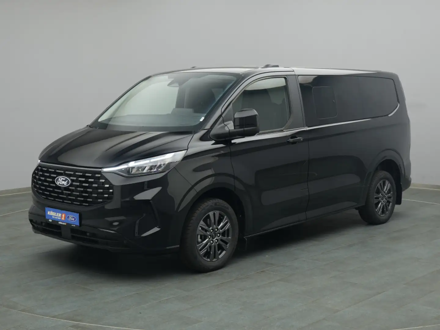 Ford Tourneo Custom 320 L1 Titanium 170PS Aut. Schwarz - 2