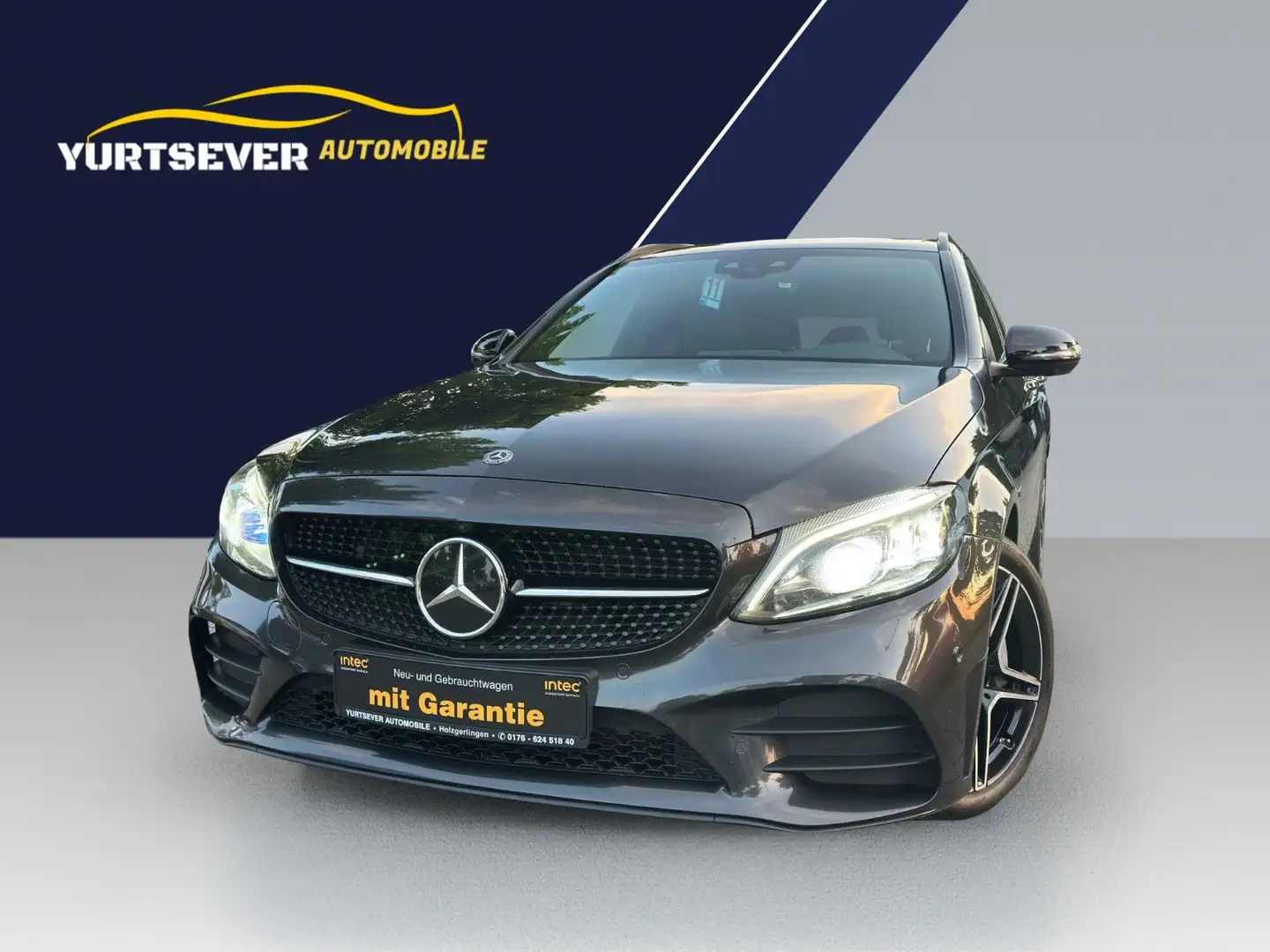 Mercedes-Benz C 300 de Night Edition*VIRTUAL*3xAMG*PANO*MBEAM* Grün - 1