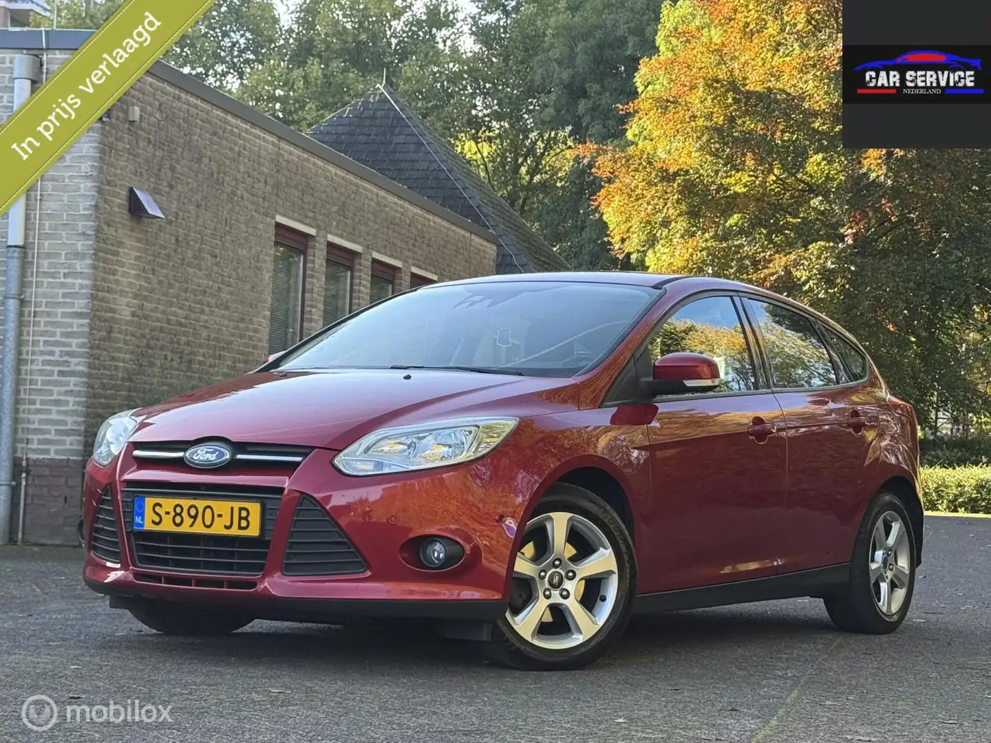 Ford Focus 1.0 EcoBoost Edition Plus/STLVW/LMV/125PK/APK Rot - 1