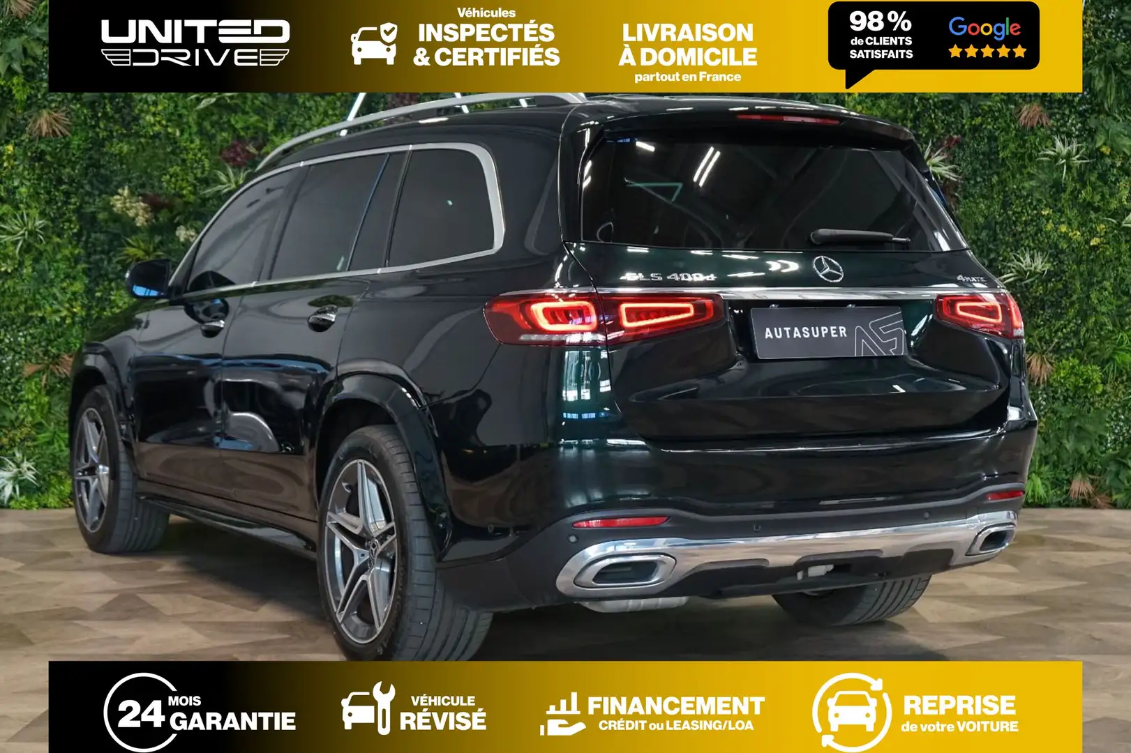 Mercedes-Benz GLS 400 d 4Matic 9G-Tronic AMG Line 330CV Vert - 2