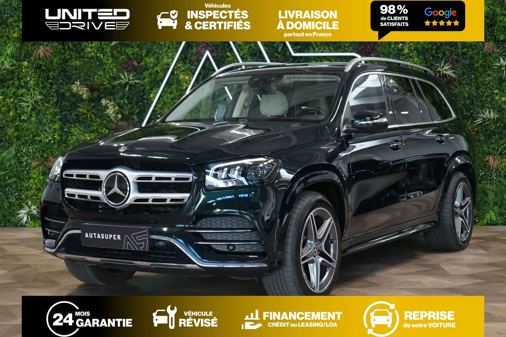 Mercedes-Benz GLS 400 d 4Matic 9G-Tronic AMG Line 330CV Vert - 1