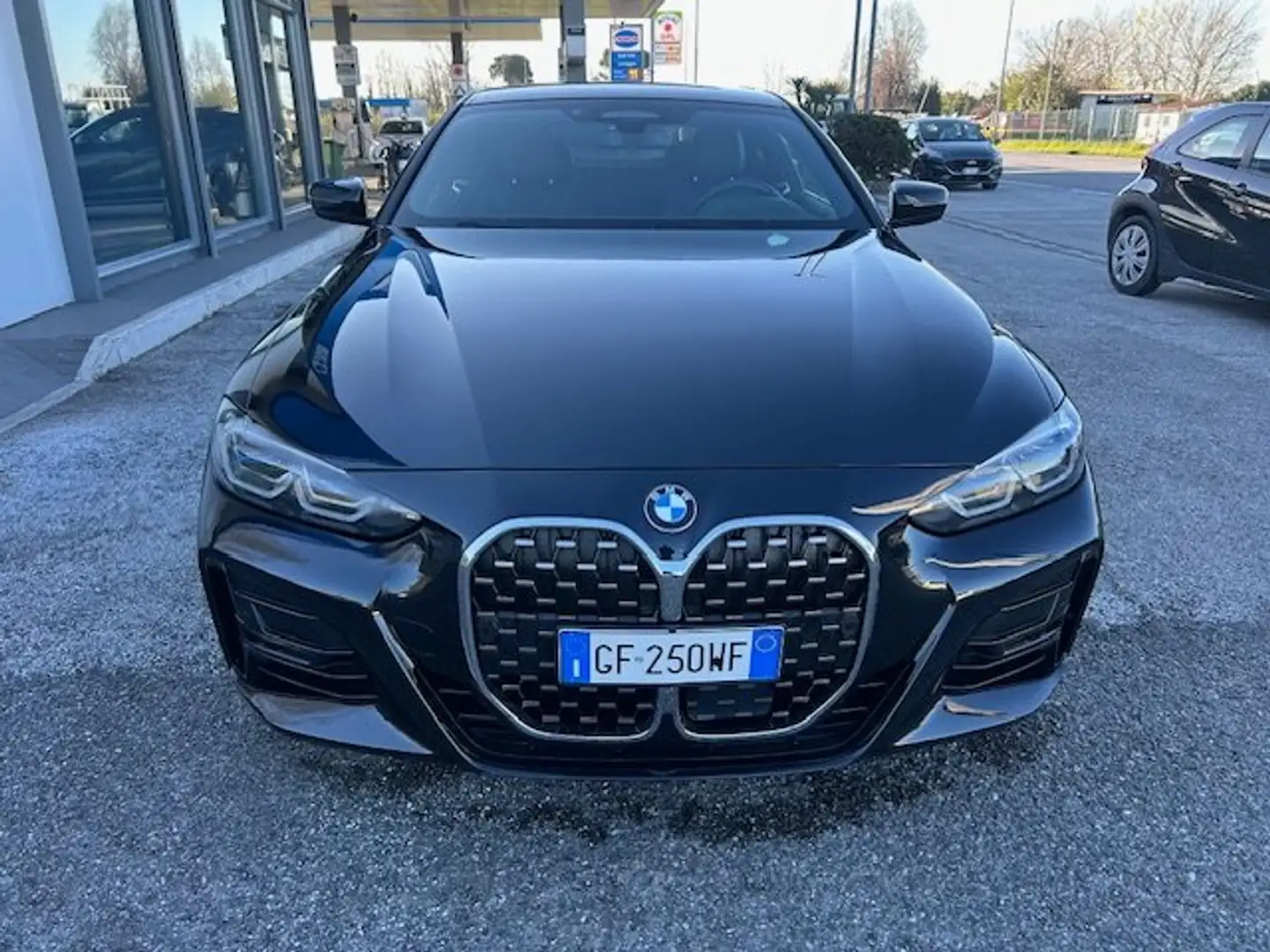 BMW 420 D Coupe Msport AUTOMATIC LASER PELLE NAVY CAMERA Schwarz - 2