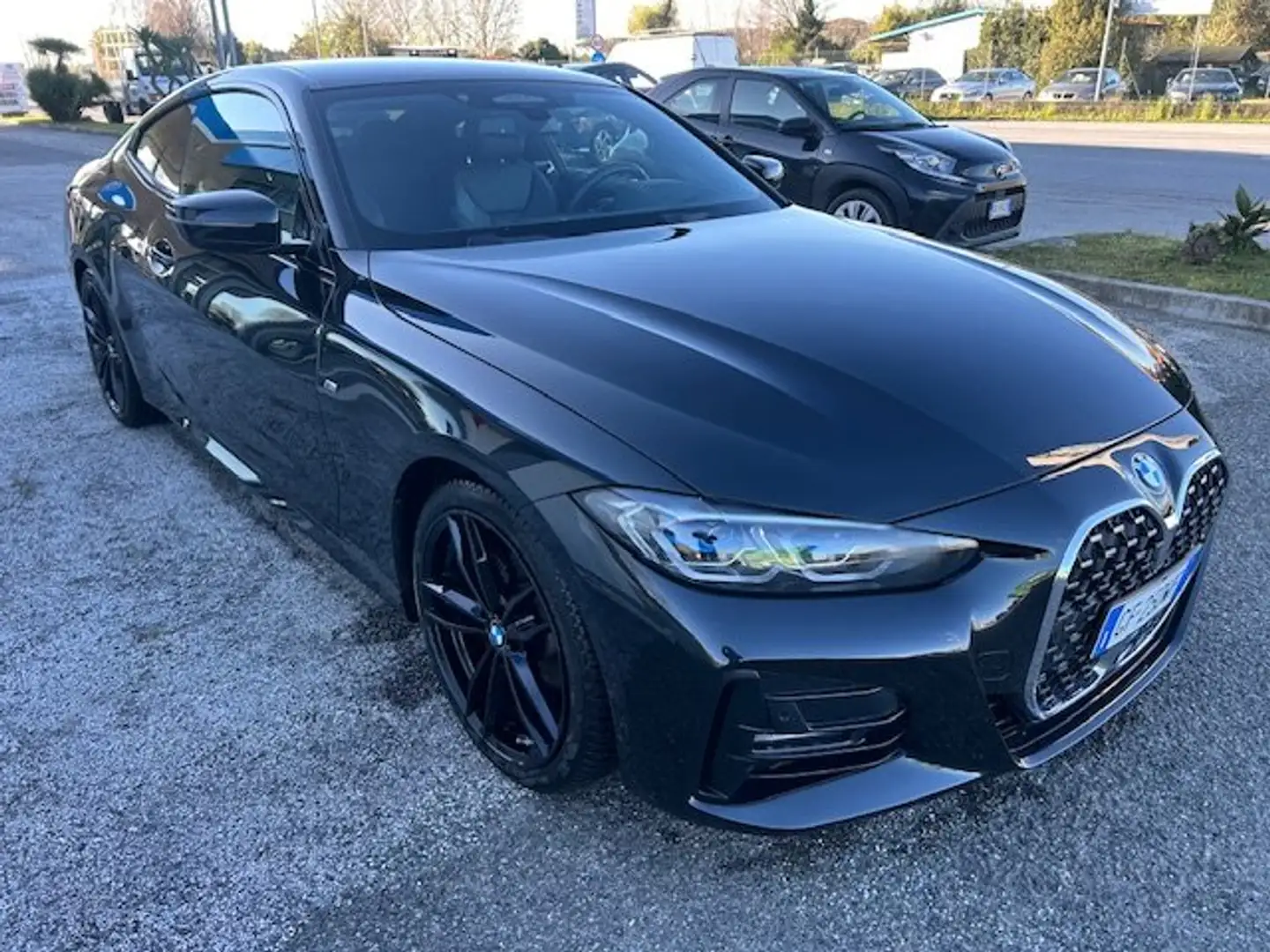 BMW 420 D Coupe Msport AUTOMATIC LASER PELLE NAVY CAMERA Schwarz - 1