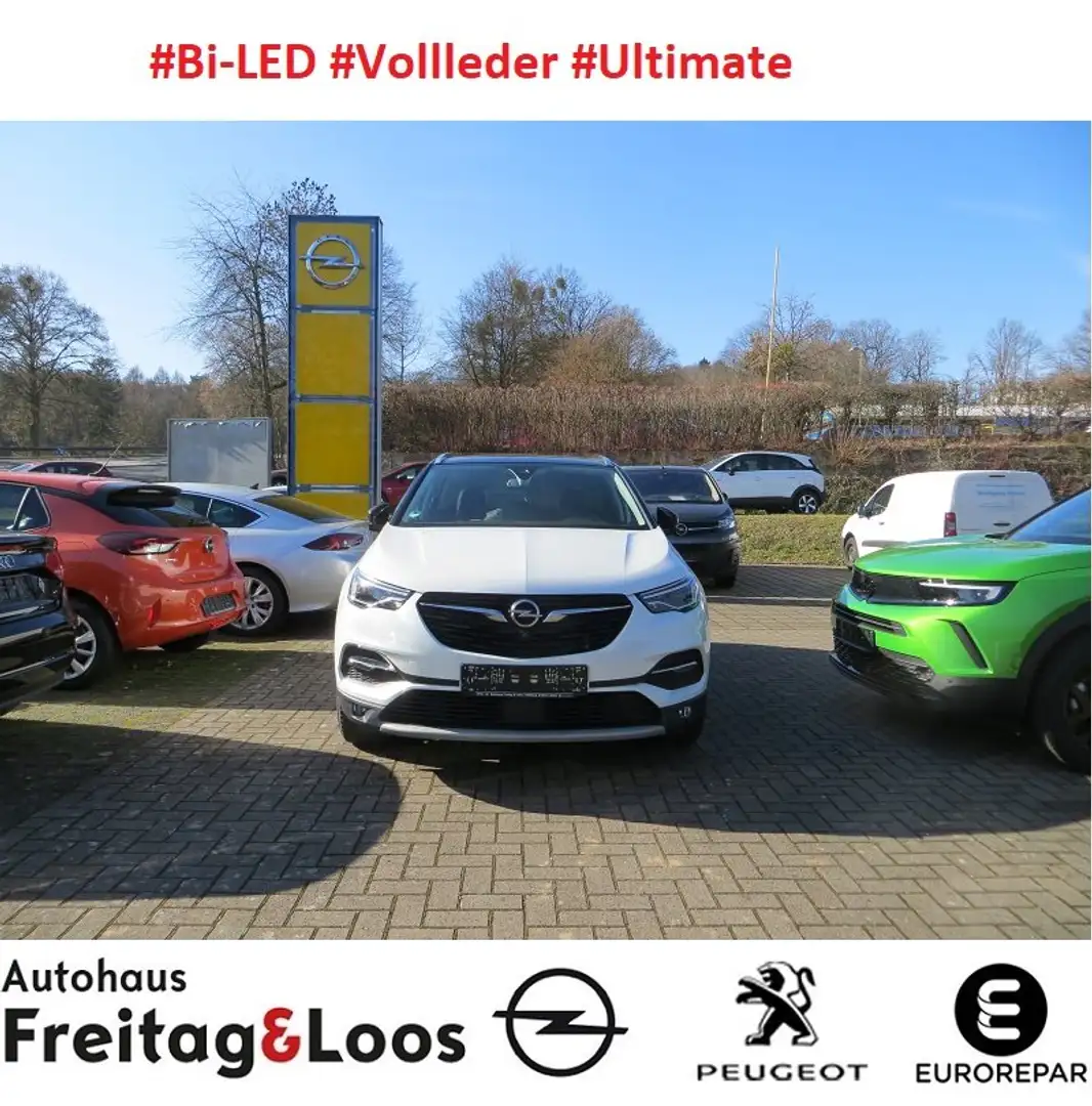 Opel Grandland X Ultimate Blanc - 1