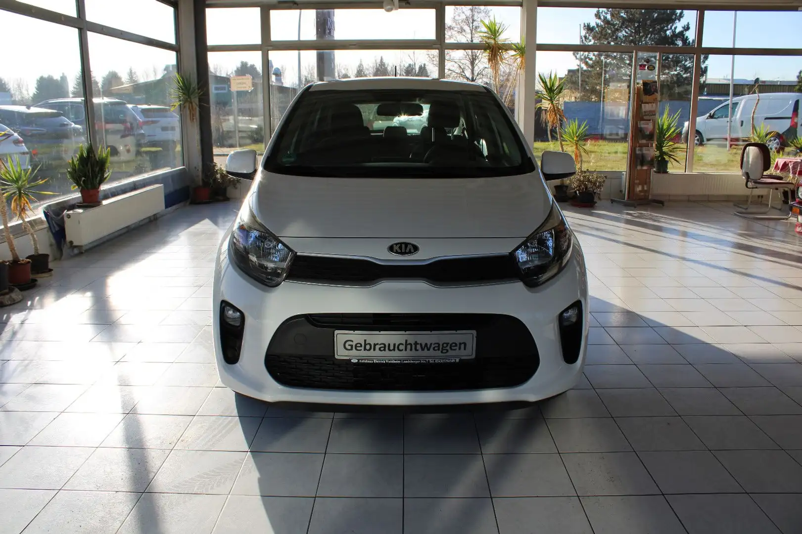 Kia Picanto Edition 5-TÜRIG KLIMA 1.HAND! Blanc - 2