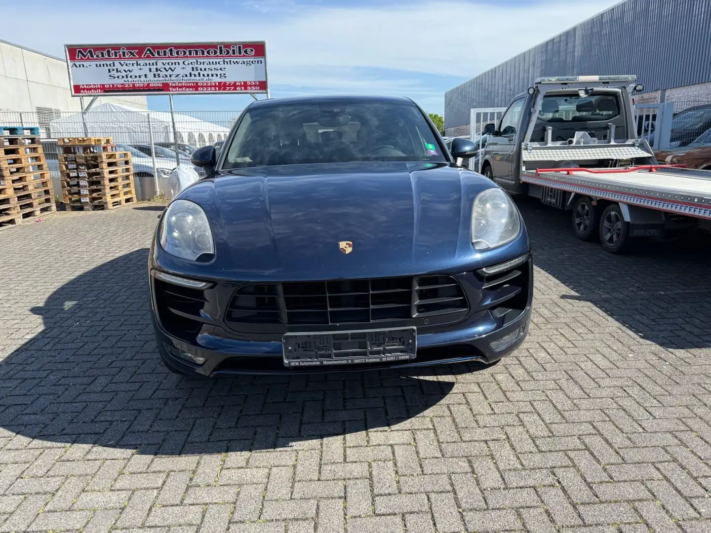 Porsche Macan S Diesel,Navi,Alus,Euro6,Leder Blau - 2
