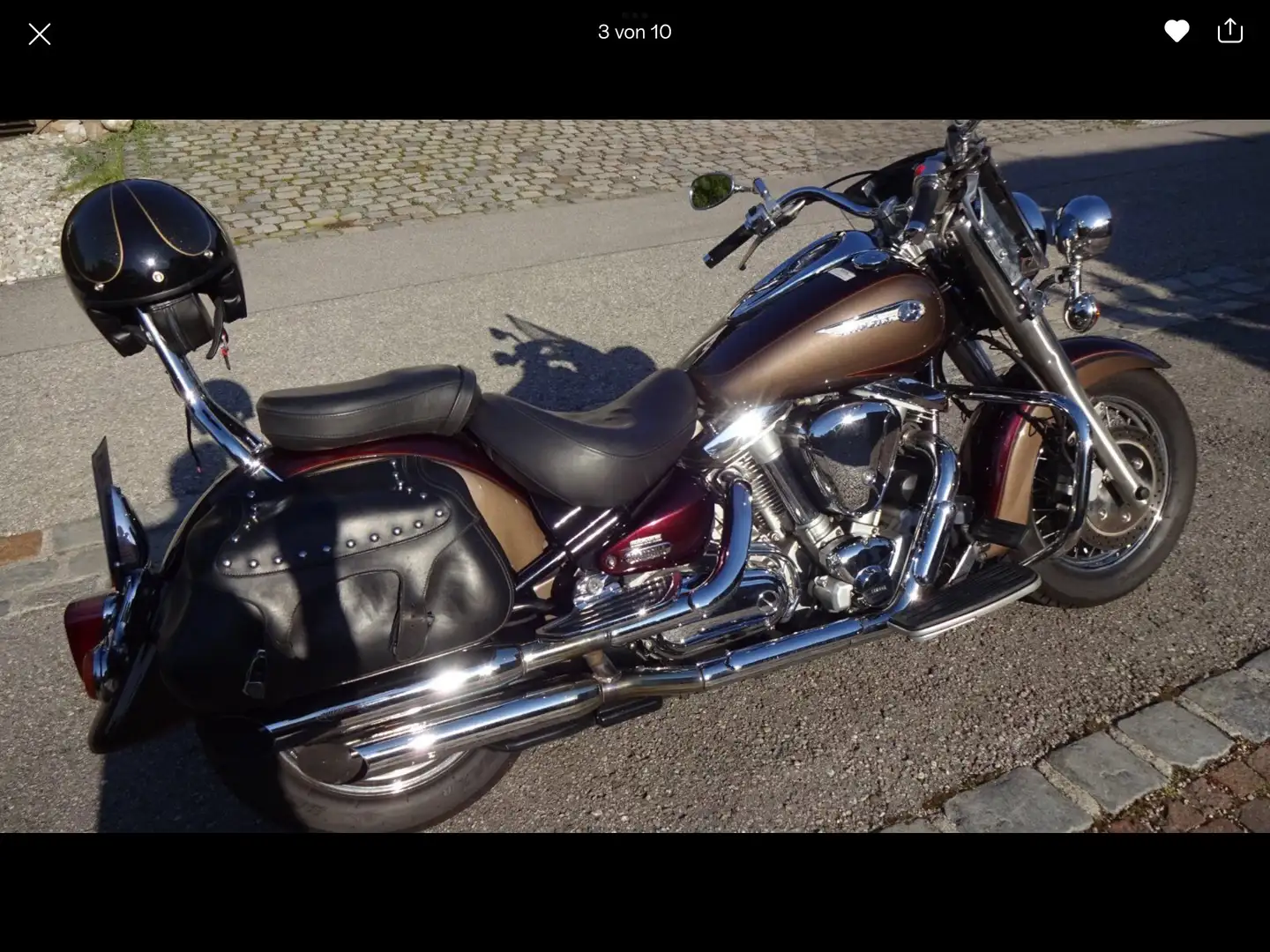 Yamaha XV 1600 wild star Braun - 2