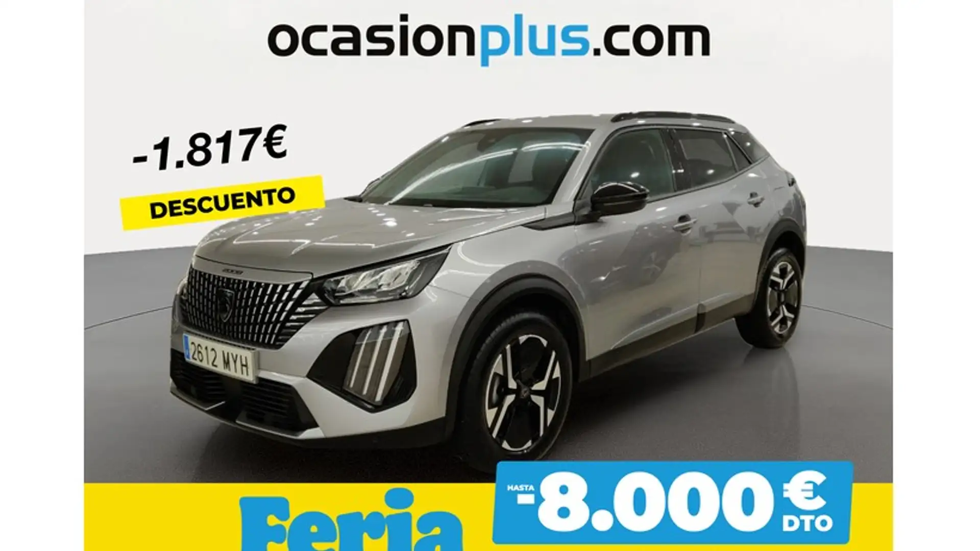 Peugeot 2008 1.2 PureTech S&S Allure 100 Grijs - 1