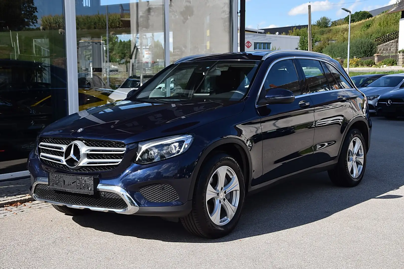 Mercedes-Benz GLC 250 d Exclusive 4Matic Blau - 2