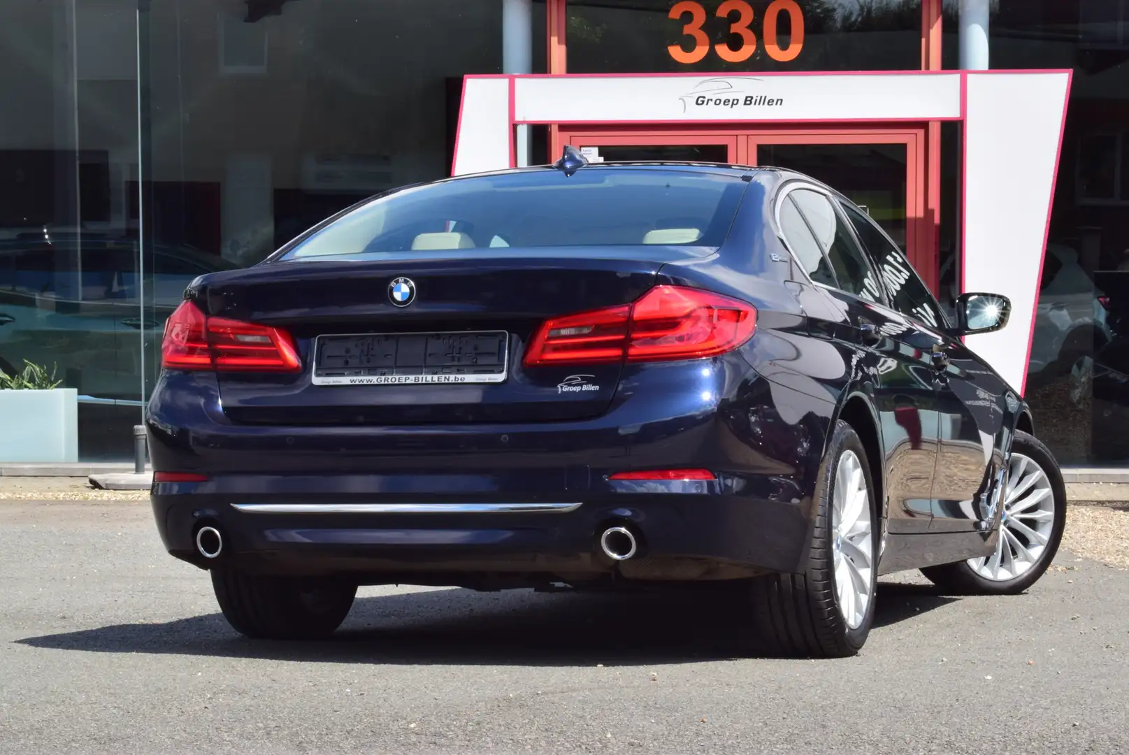 BMW 530 e LEDER - NAVI - FULL LED - AMBIENT LIGHT - ALU Blauw - 2