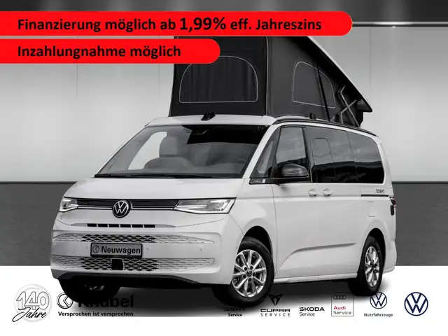Volkswagen T7 California Ocean 2.0 TDI DSG AHK IQ.Light RKamera TravelAs...