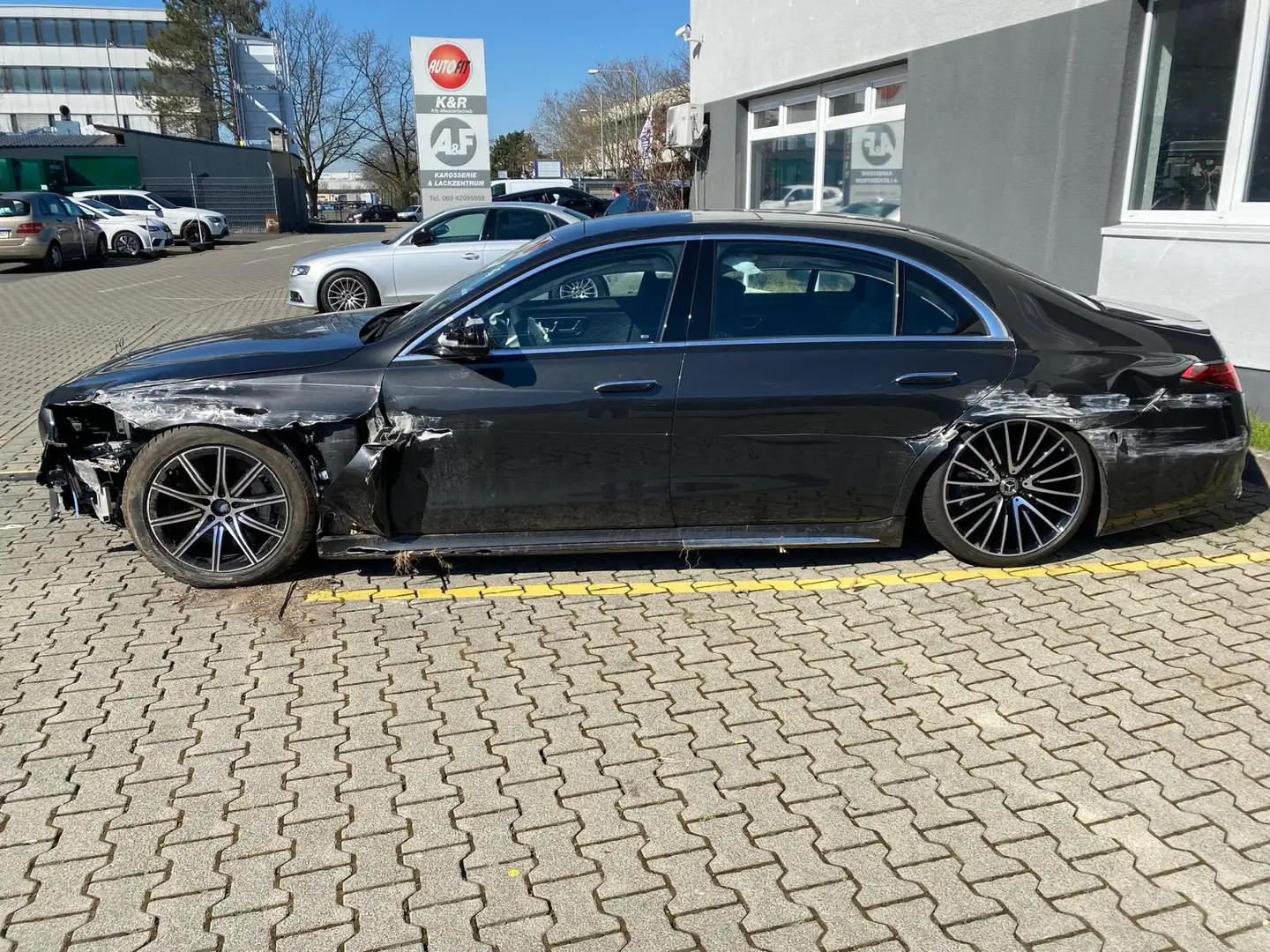 Mercedes-Benz S 580 4M Lang AMG/Pano/´21/HUD/DIS/ Grey - 2