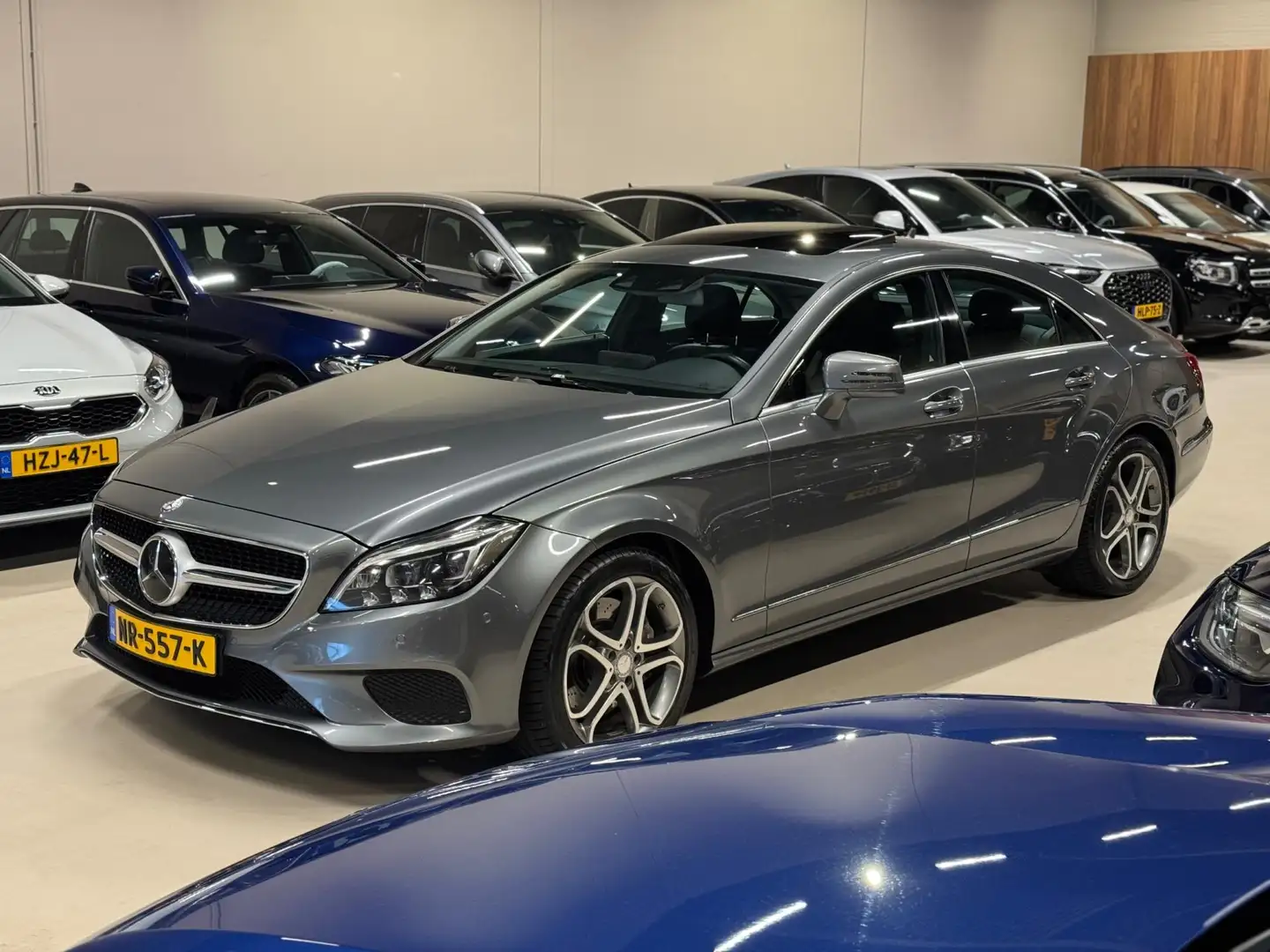 Mercedes-Benz CLS 400 Facelift 333PK, Distronic, Schuifdak, Command Navi siva - 1
