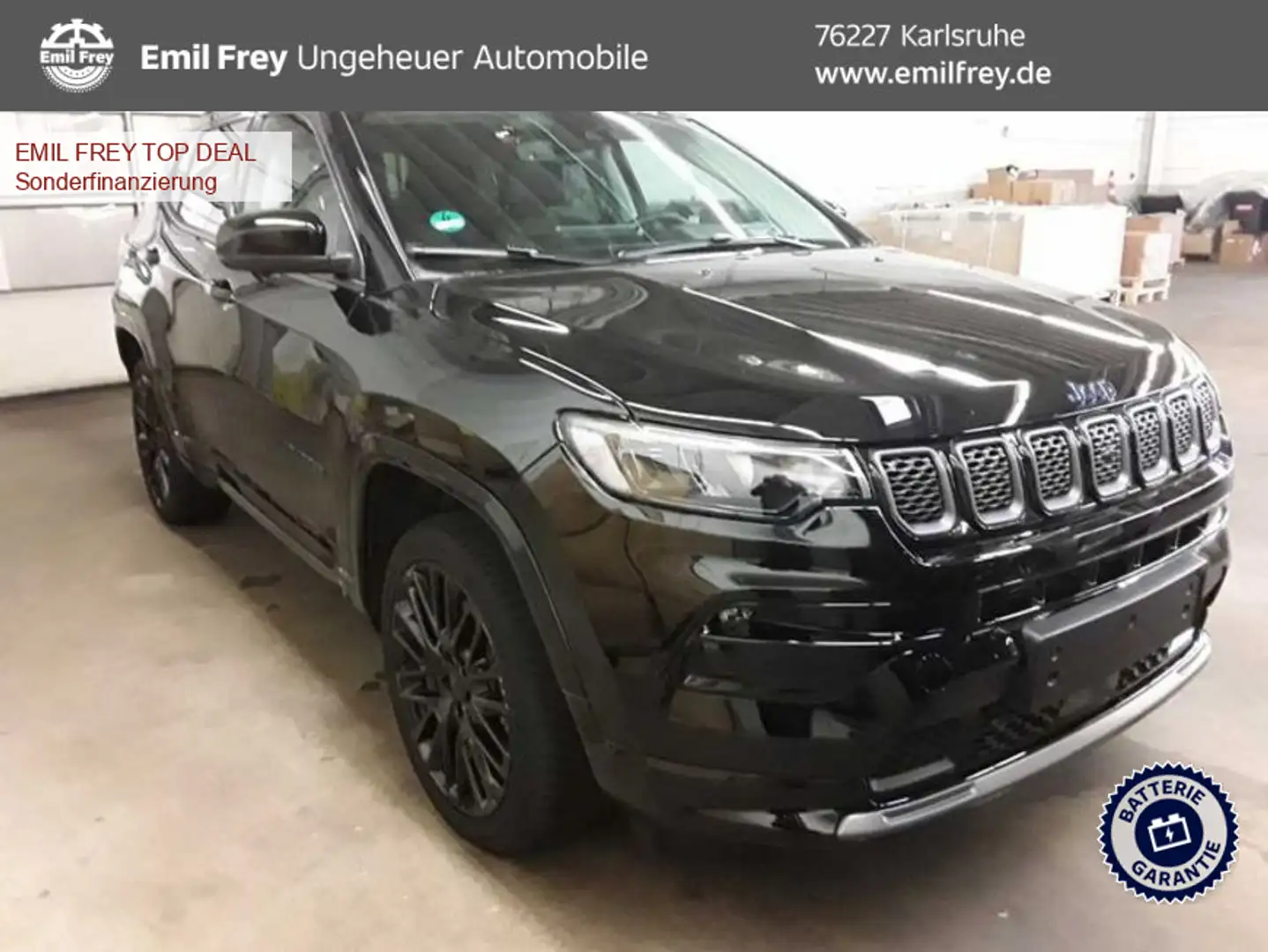 Jeep Compass 1.3 T4 4xe PLUG-IN HYBRID Automatik S Nero - 1
