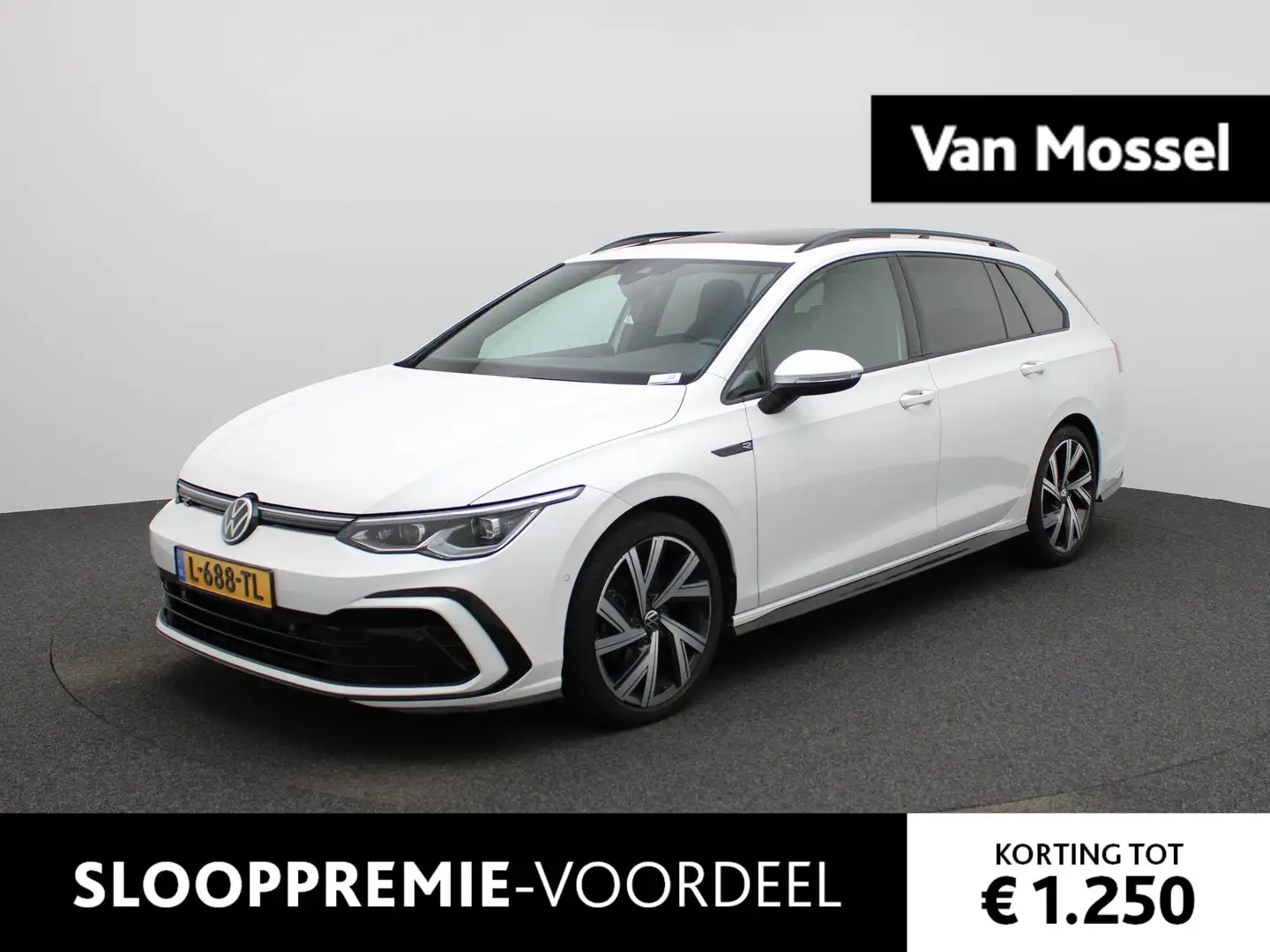 Volkswagen Golf Variant 1.5 eTSI R-Line | Automaat | Panoramadak | Stoel + Blanc - 1