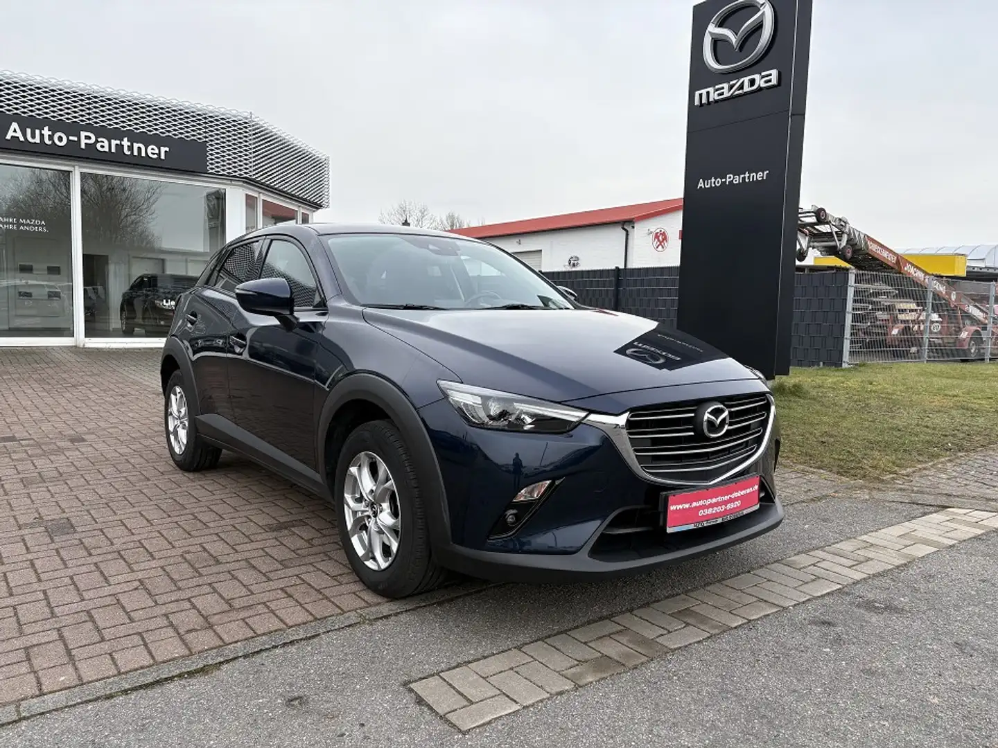 Mazda CX-3 SKYACTIV-G 121 FWD 6GS AL-EXCLUSIVE NAV Bleu - 1