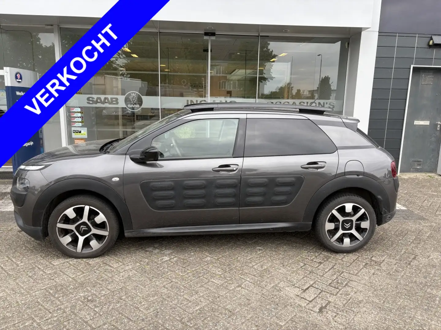 Citroen C4 Cactus 1.2 PureTech Shine VERKOCHT Gris - 2