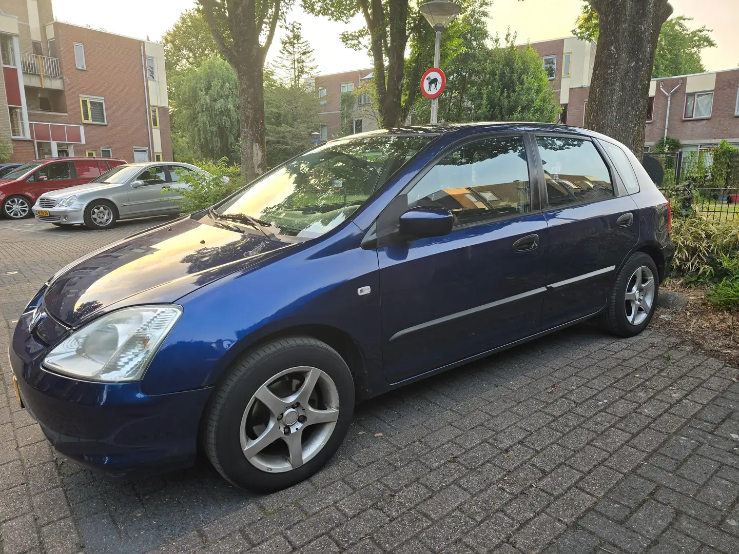 Honda Civic Civic 1.4i LS Blauw - 1
