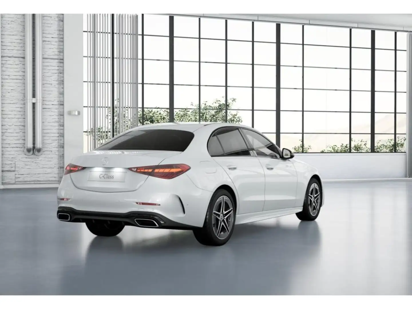 Mercedes-Benz C 180 AMG-Sport/LED/Cam/Night/Totw/Ambiente/18' Weiß - 2