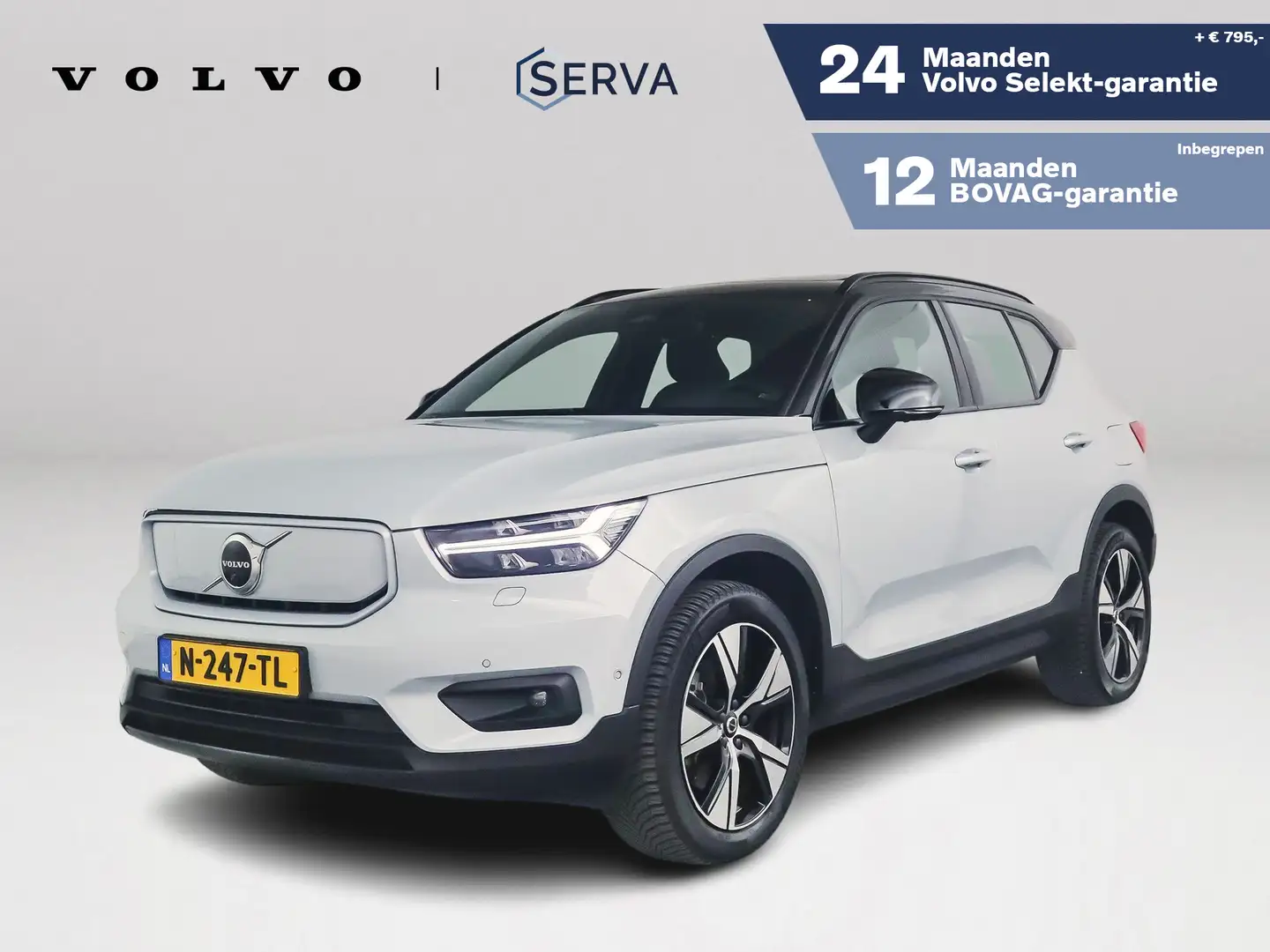 Volvo XC40 Recharge Pro | Panoramadak | 360° camera | Harman Grijs - 1