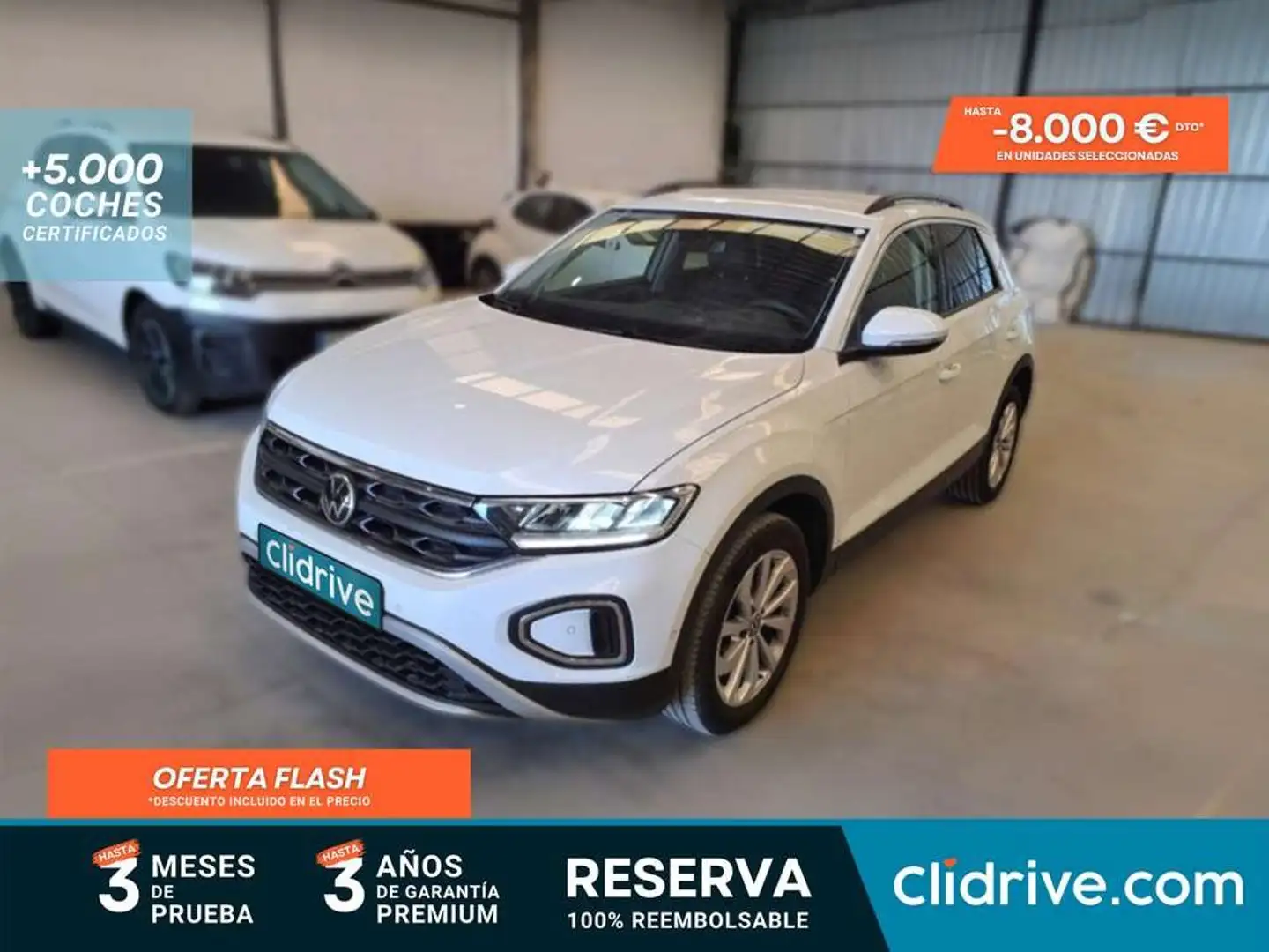 Volkswagen T-Roc 2.0TDI Life 85kW Blanco - 1