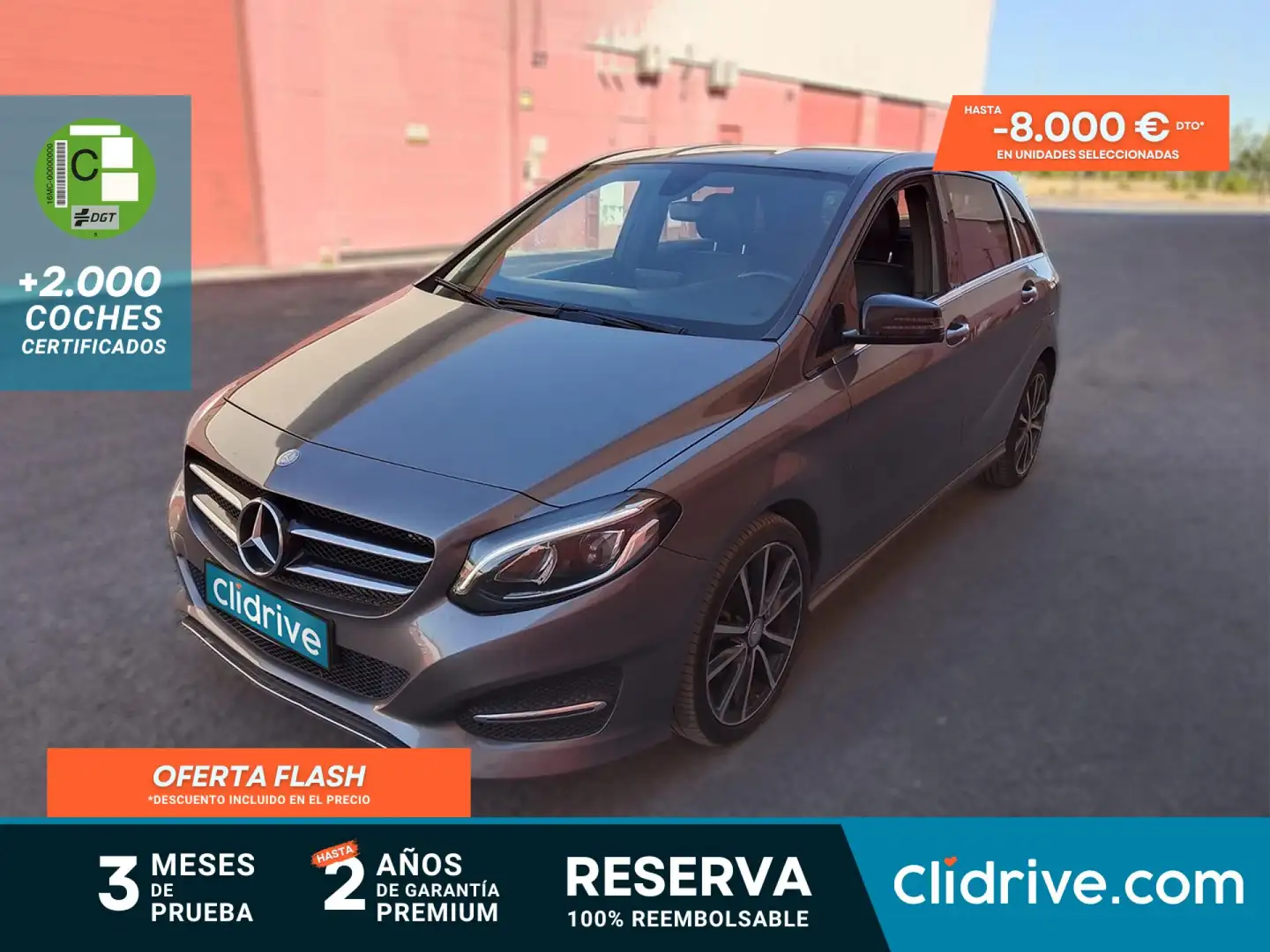 Mercedes-Benz B 200 200CDI BE Sport Gris - 1