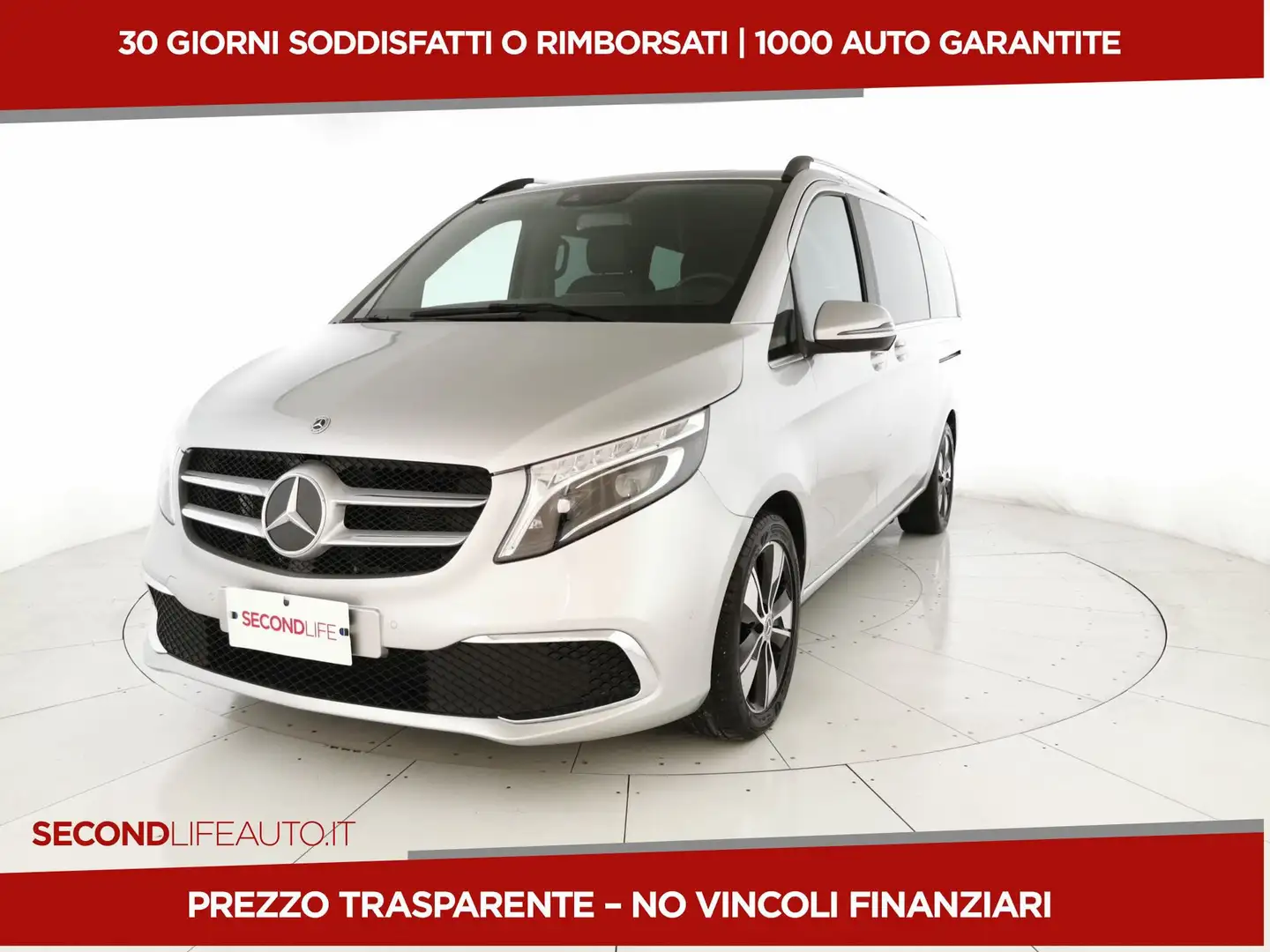 Mercedes-Benz V 300 V Long 300 d Exclusive auto Argent - 1