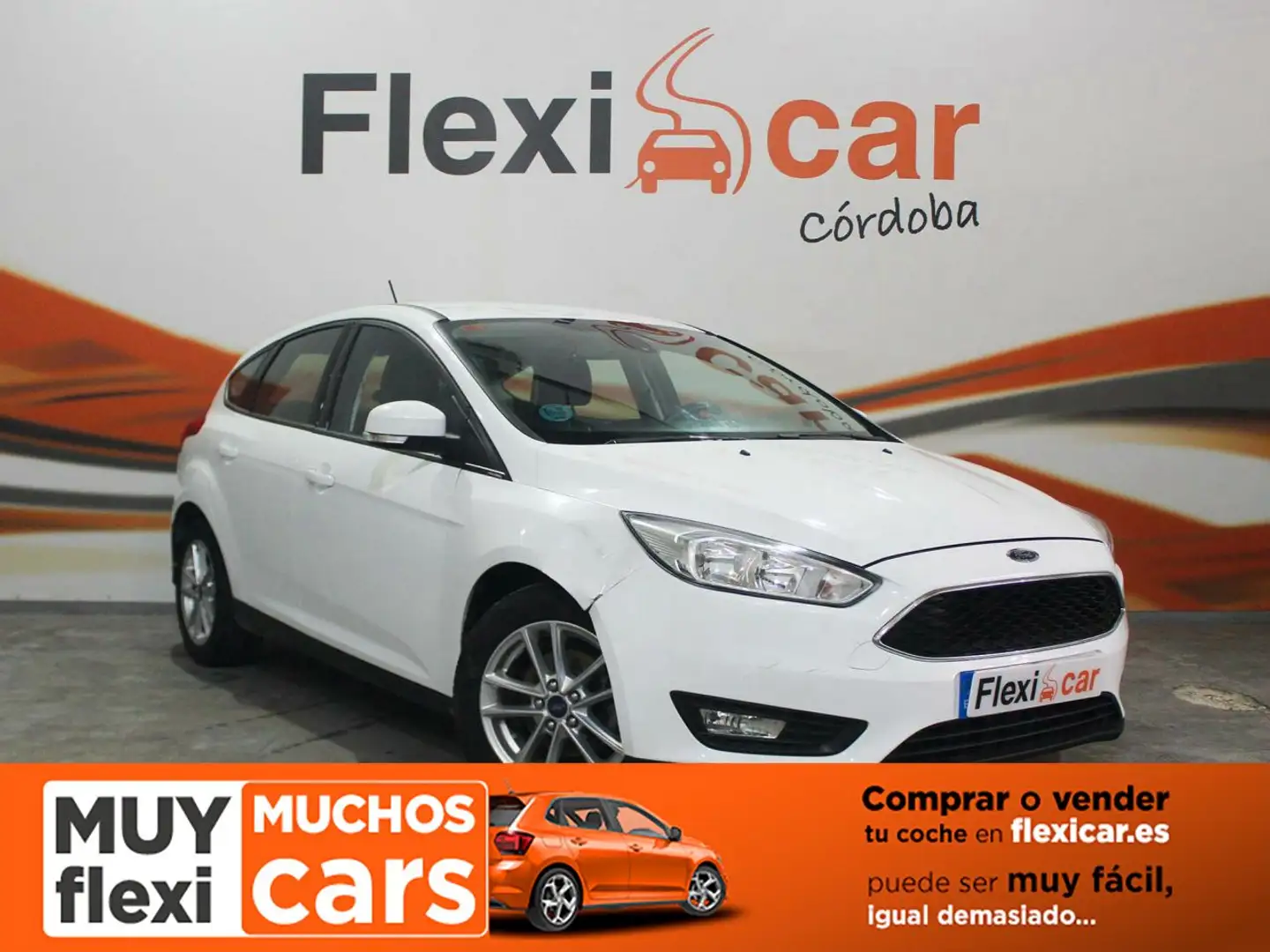 Ford Focus 1.0 Ecoboost Trend+ 125 Blanc - 1