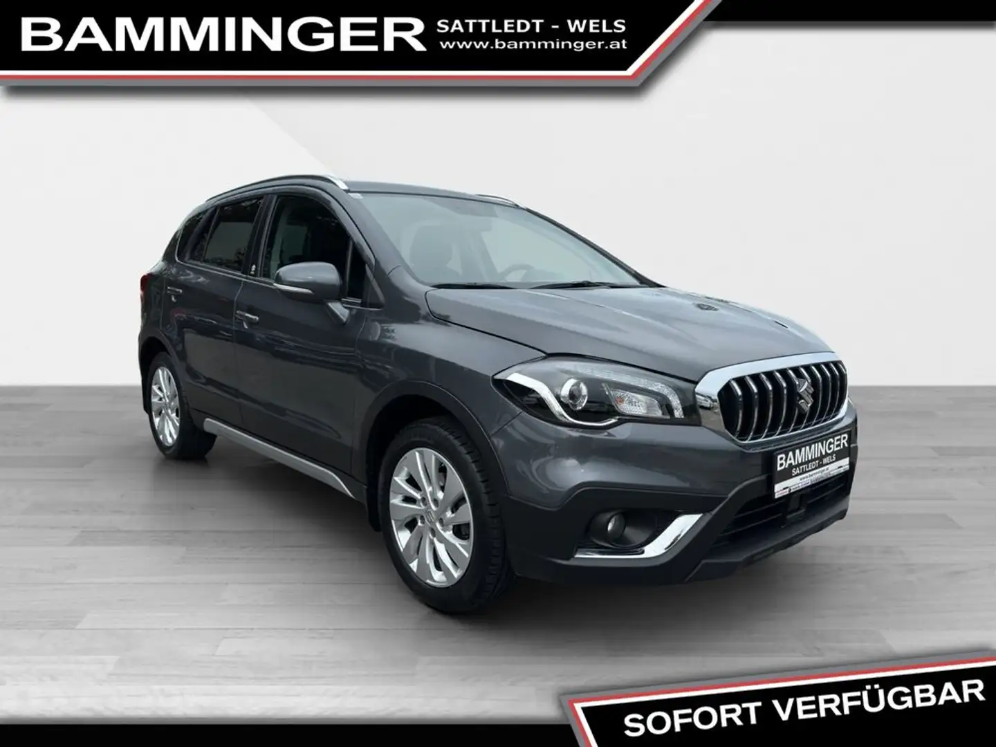 Suzuki SX4 S-Cross 1,4 DITC Hybrid shine Aut. Grijs - 2